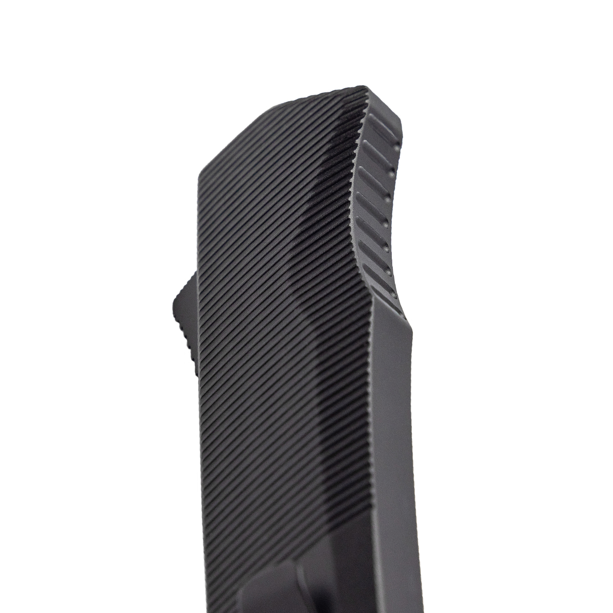 Tekto A5 Spry OTF Auto Knife Aluminum Black 3.5in Plain Drop Point Blade AUTKA5R-T6BK-S35BK1-A1 View 5