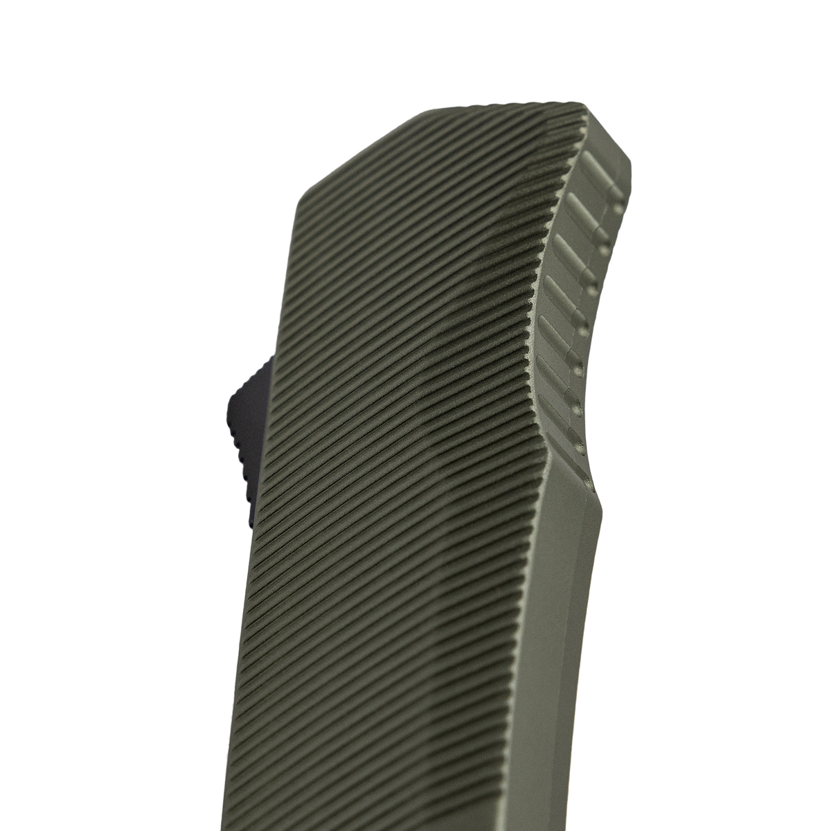Tekto A5 Spry OTF Auto Knife OD Green Aluminum 3.5in Black Plain Drop Point Blade AUTKA5R-T6OD-S35BK1-A1 View 5