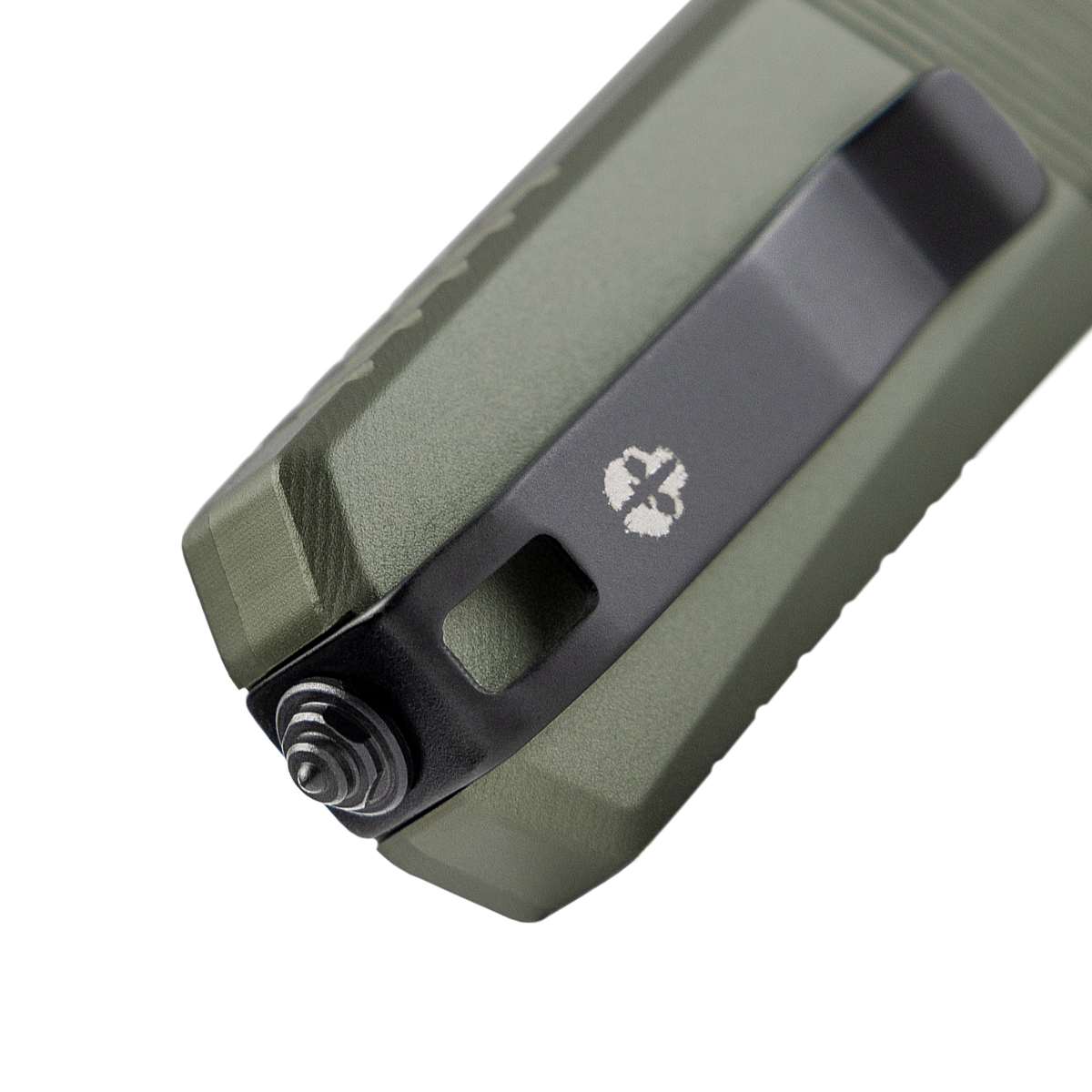 Tekto A5 Spry OTF Automatic Knife Black S35VN Dagger/OD Green AUTKA5R-T6OD-S35BK3-A1 View 6