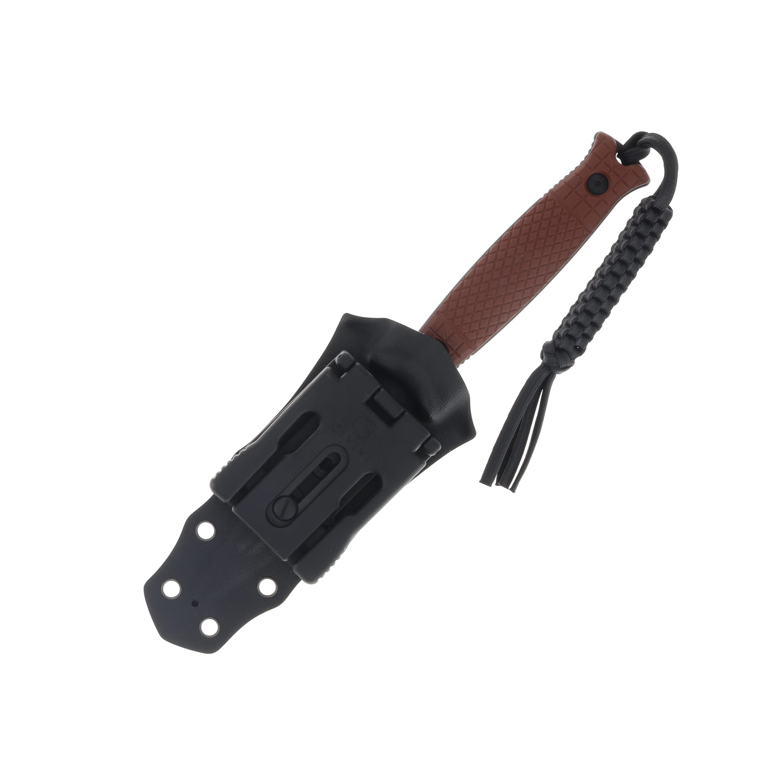 CIVIVI Perfrico Burgundy 4.49 Inch Plain Black-Grey Striped Dagger C23026-3 View 3