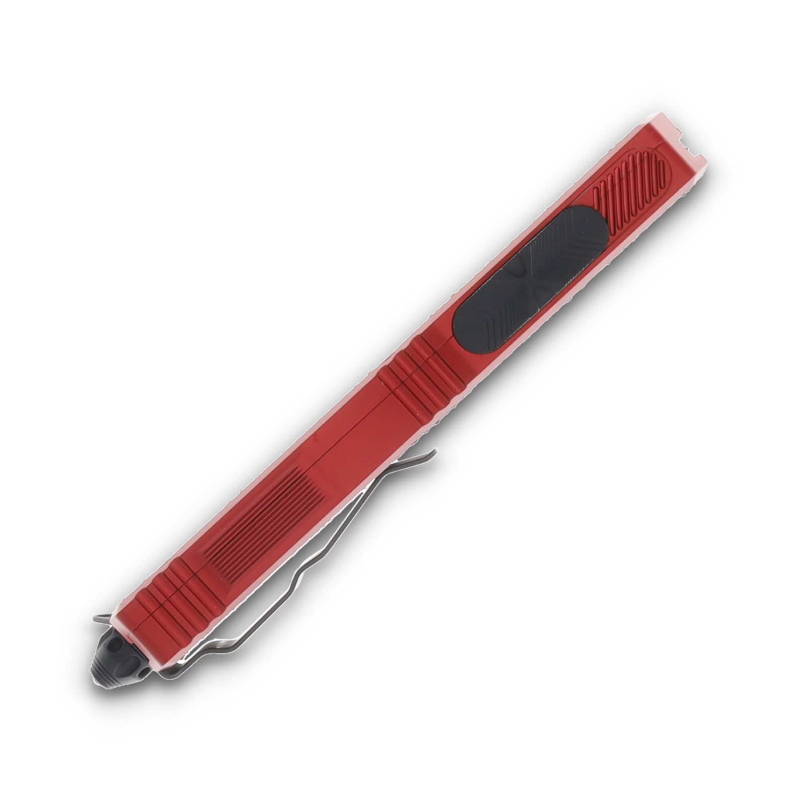 Microtech Knives Scarab II Gen III Auto OTF Red 3.95in Black Drop Point AUMT12781RD View 5