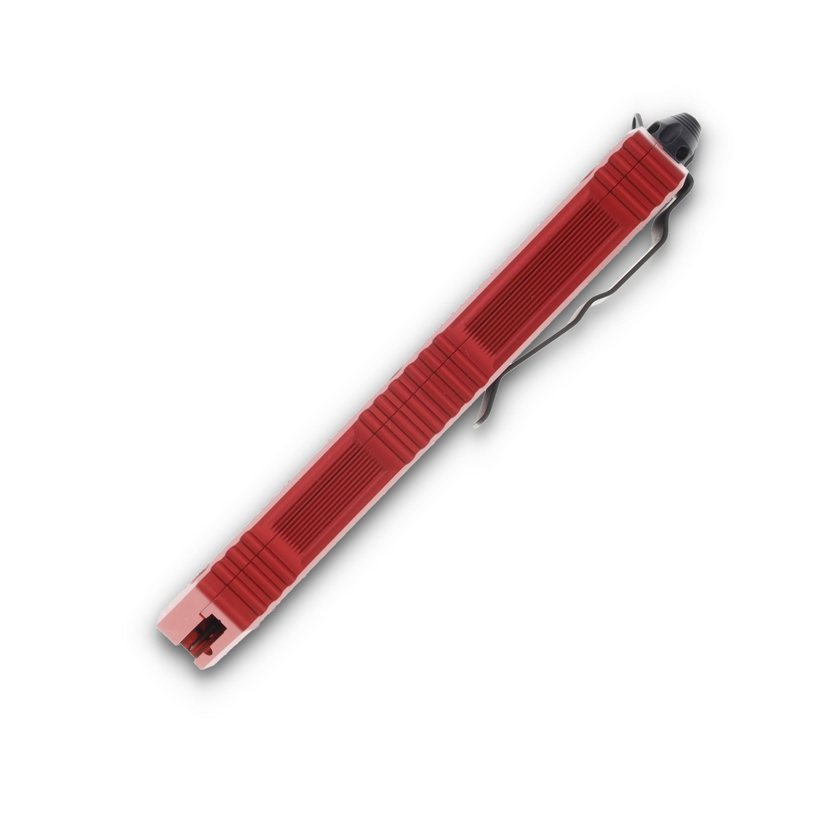 Microtech Knives Scarab II Gen III Auto OTF Red 3.95in PS Black Drop Point AUMT12782RD View 6