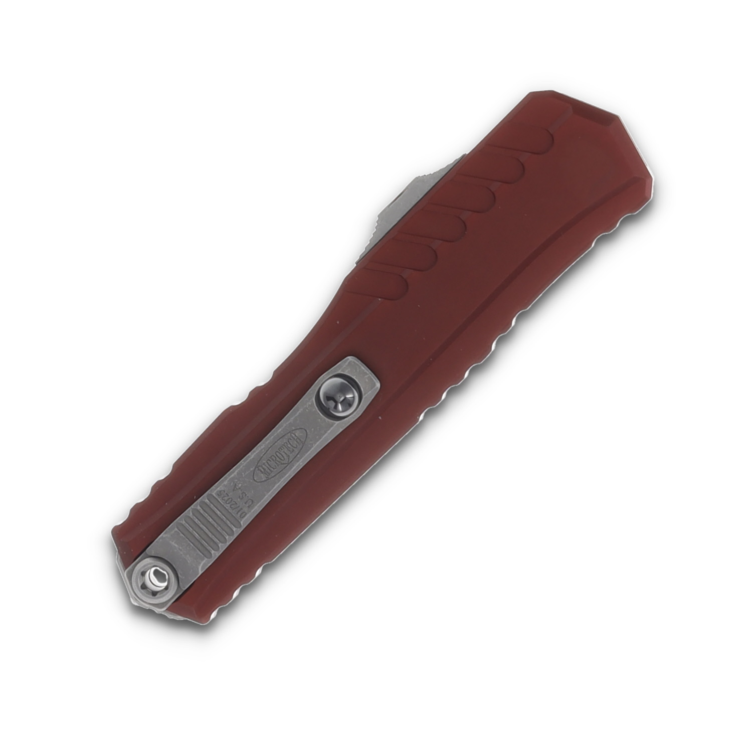 Microtech Knives Cypher II OTF Auto Merlot 3.5in Apocalyptic Blade AUMT124110APMR View 4