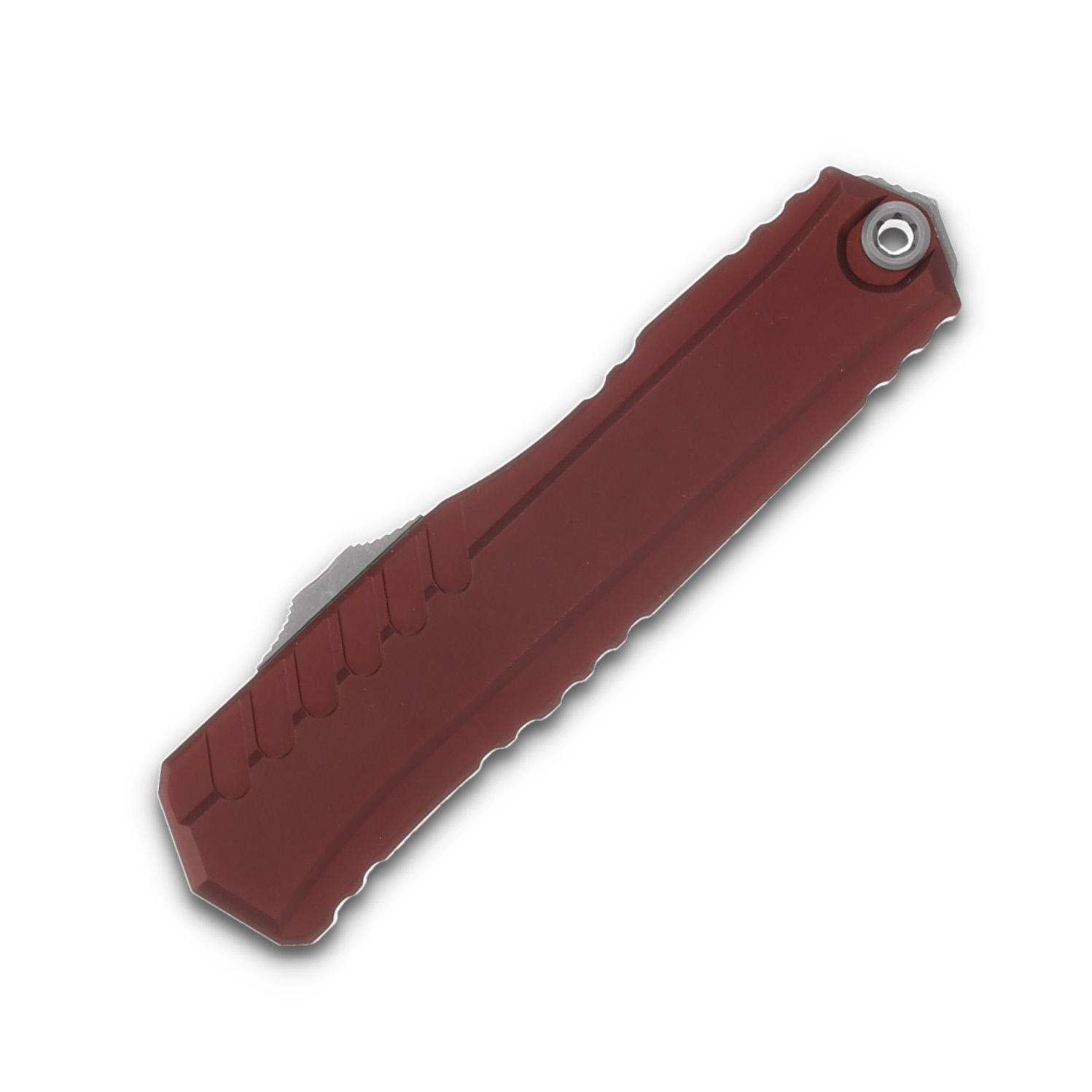 Microtech Knives Cypher II OTF Auto Merlot 3.5in Apocalyptic Blade AUMT124110APMR View 3