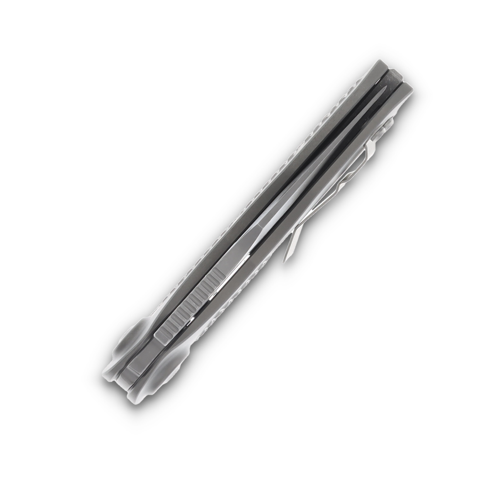 Microtech Stitch Automatic Knife Apocalyptic Drop Point/Natural Clear AUMT16910APNC View 5