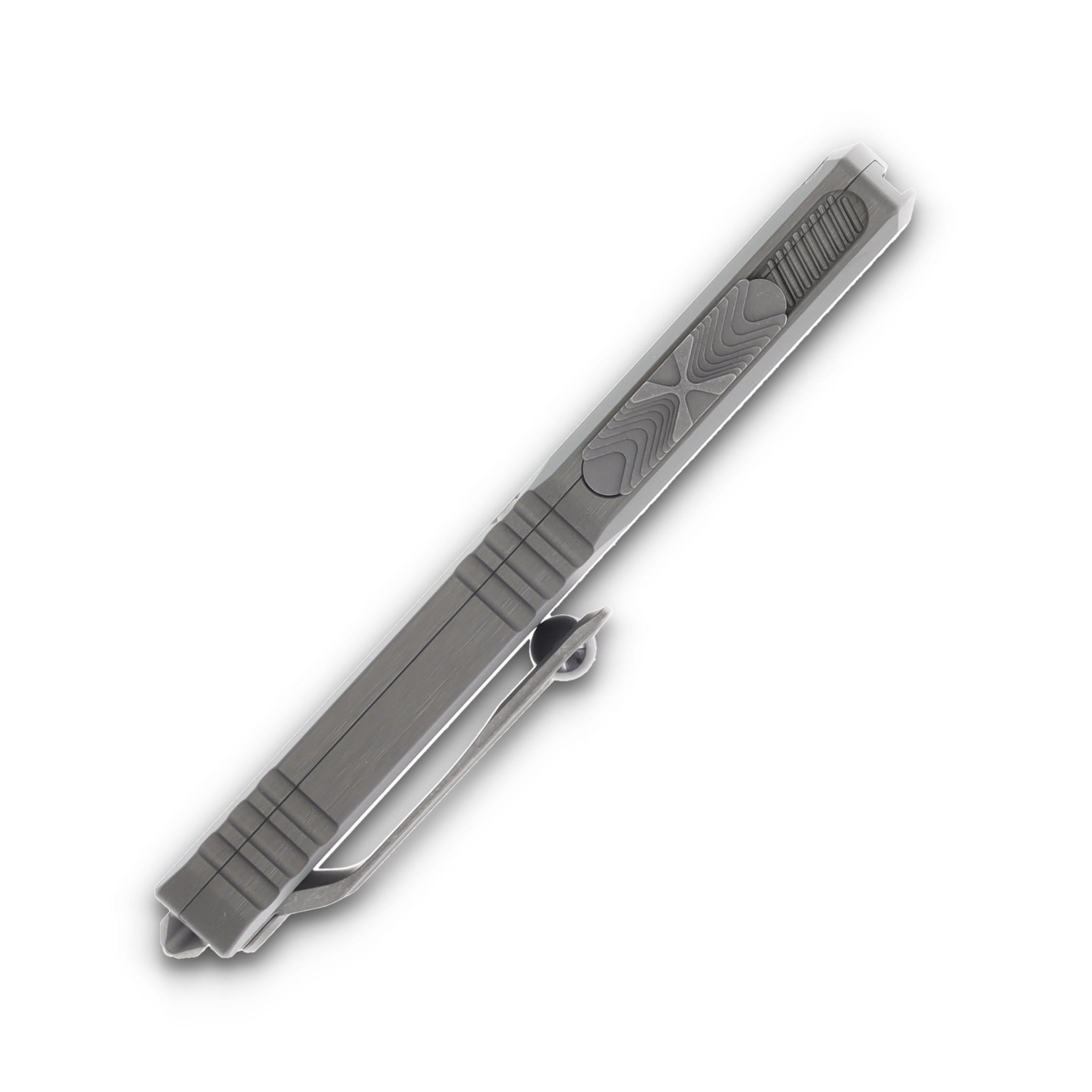 Microtech Knives Ultratech GEN III ZBP OTF Natural Clear 3.55in Apocalyptic Dagger AUMT112210APNC View 6