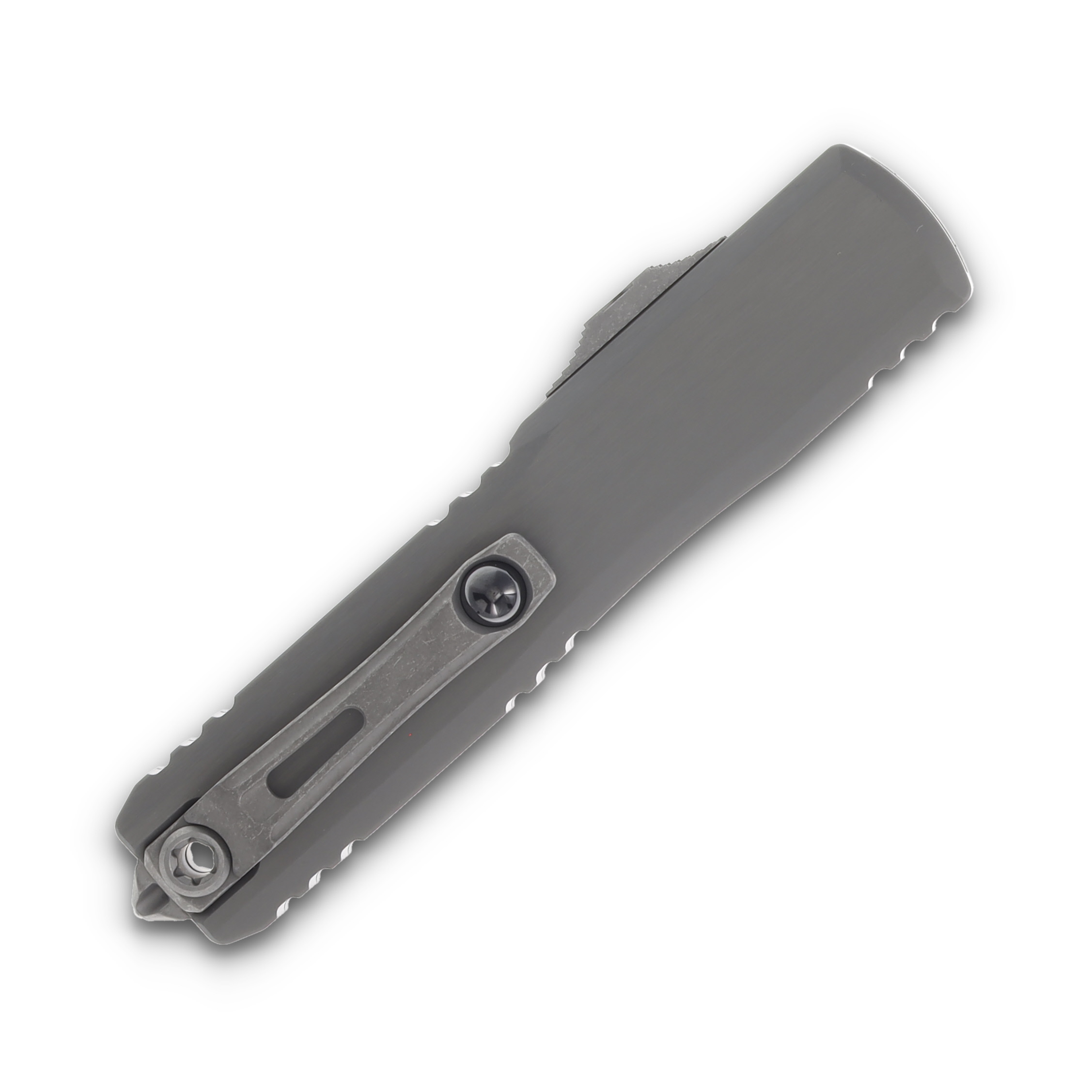 Microtech Knives Ultratech GEN III ZBP OTF Natural Clear 3.55in Apocalyptic Dagger AUMT112210APNC View 4