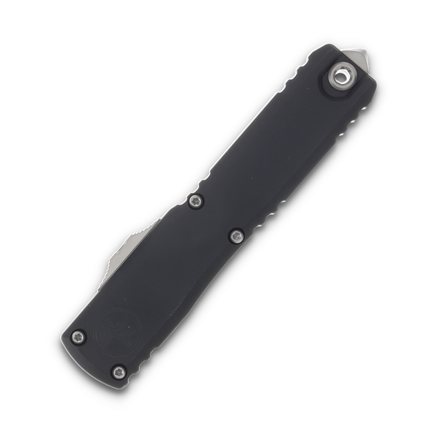 Microtech Knives Ultratech GEN III ZBP OTF 3.55in Part Serr SW Tanto AUMT112311 View 3