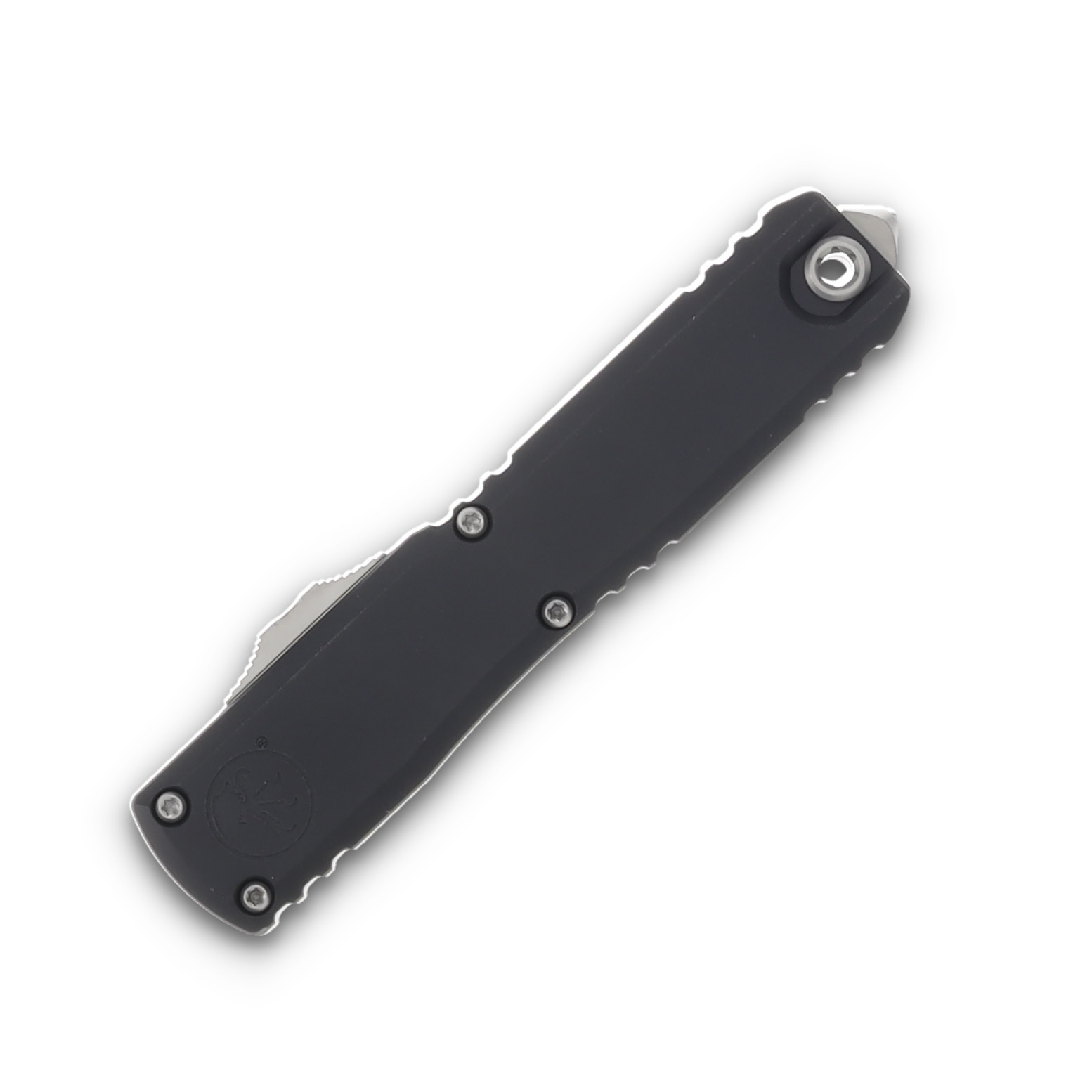 Microtech Knives Ultratech GEN III ZBP OTF 3.55in Full Serr SW Tanto AUMT112312 View 3
