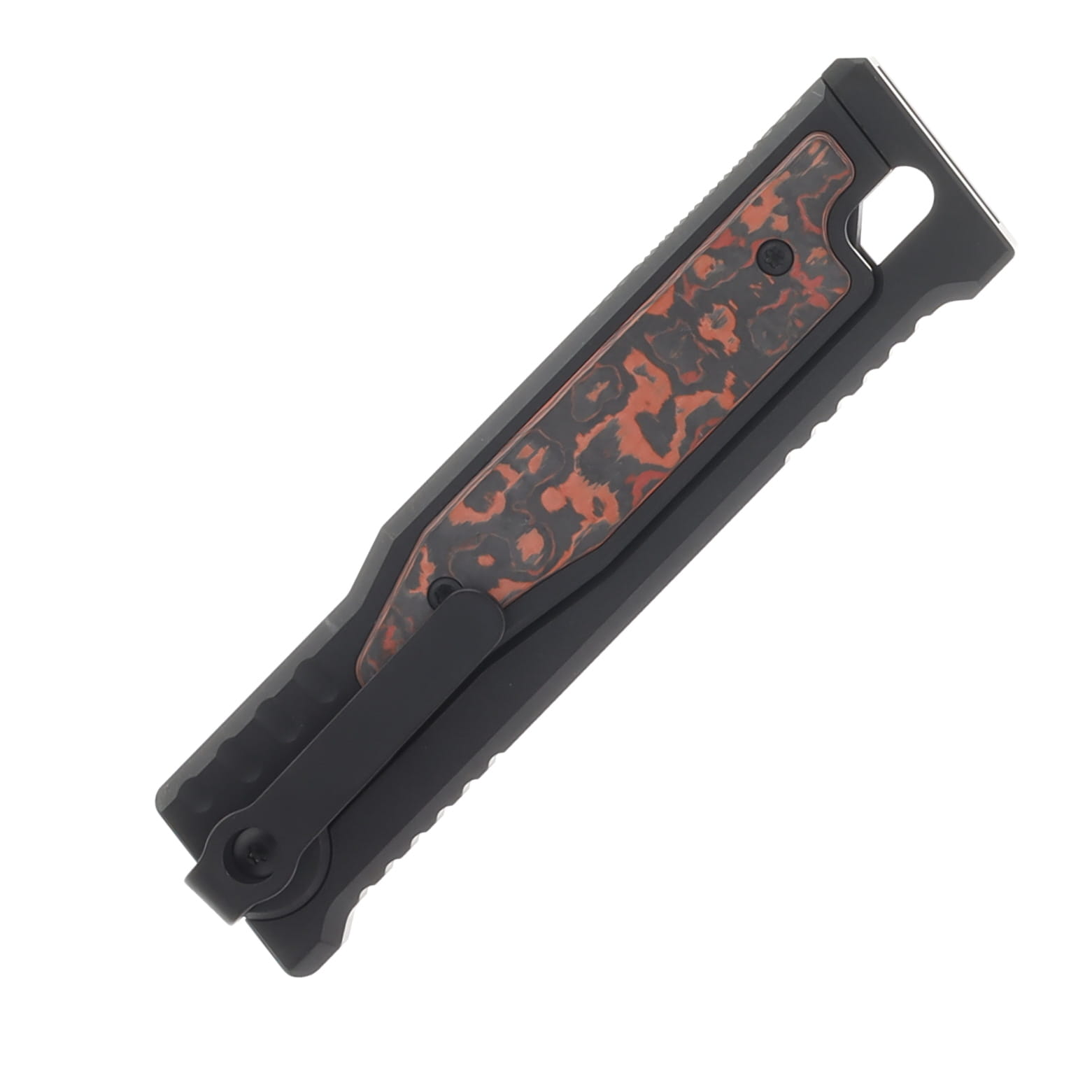 Reate EXO-M Safety Lock Gravity Knife Black PVD Tanto (SMKW