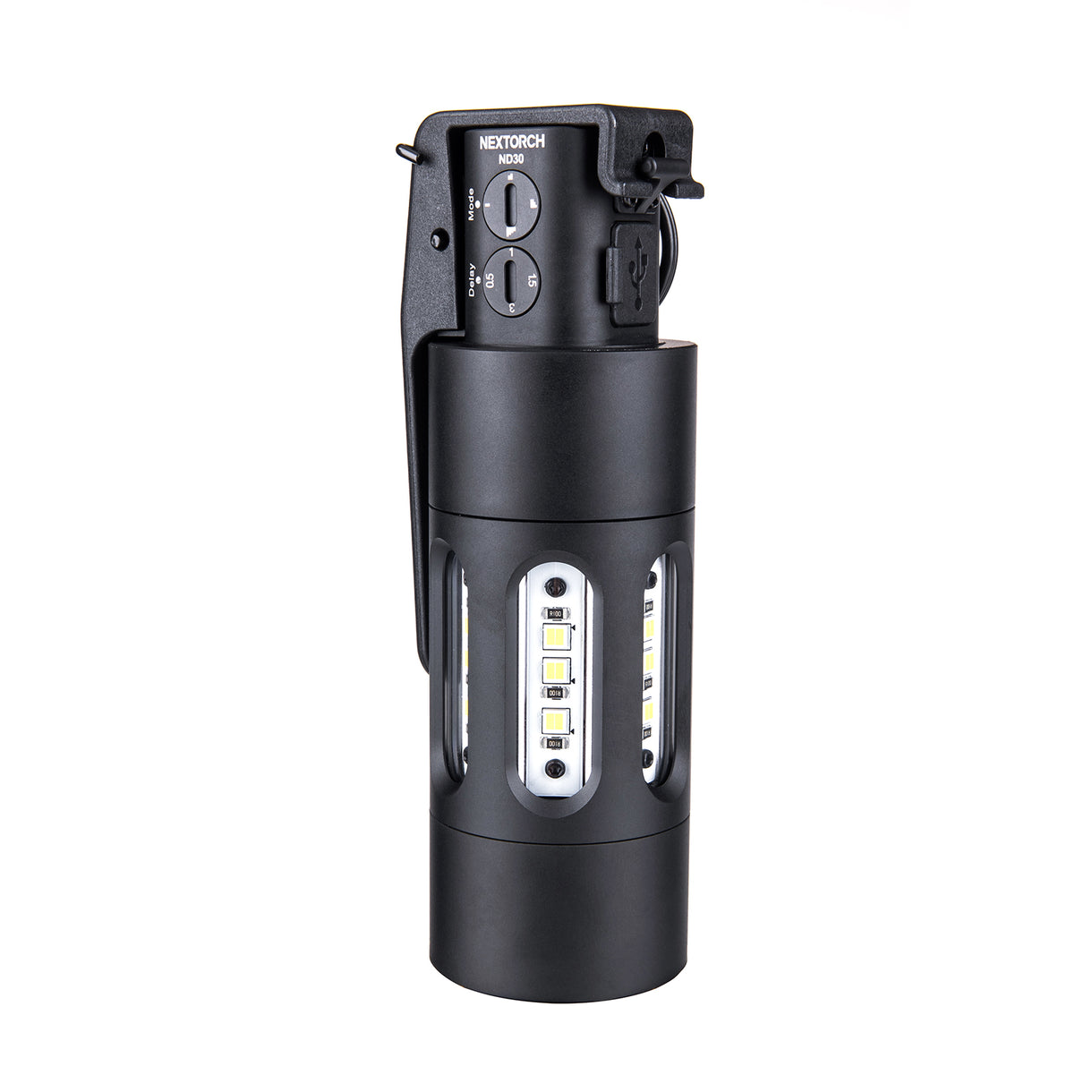 NEXTORCH Rechargeable Flash Bang 11,000 Lumen/130DB ND30 - Smoky