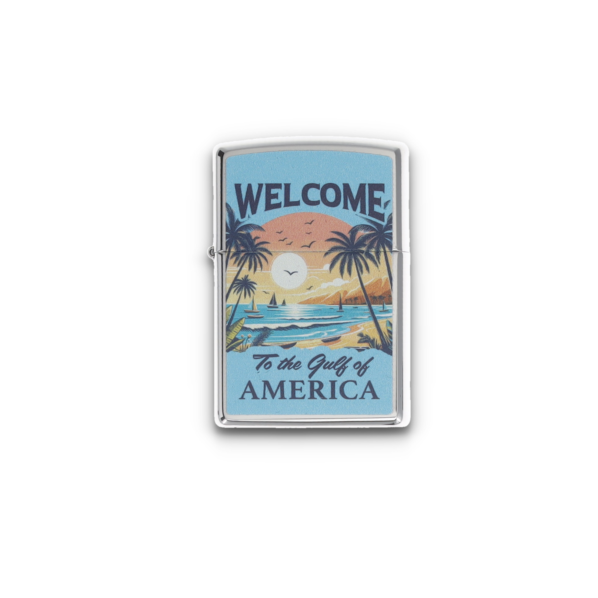 Zippo SMKW Exclusive Welcome To The Gulf of America Lighter ZP423470 View 1
