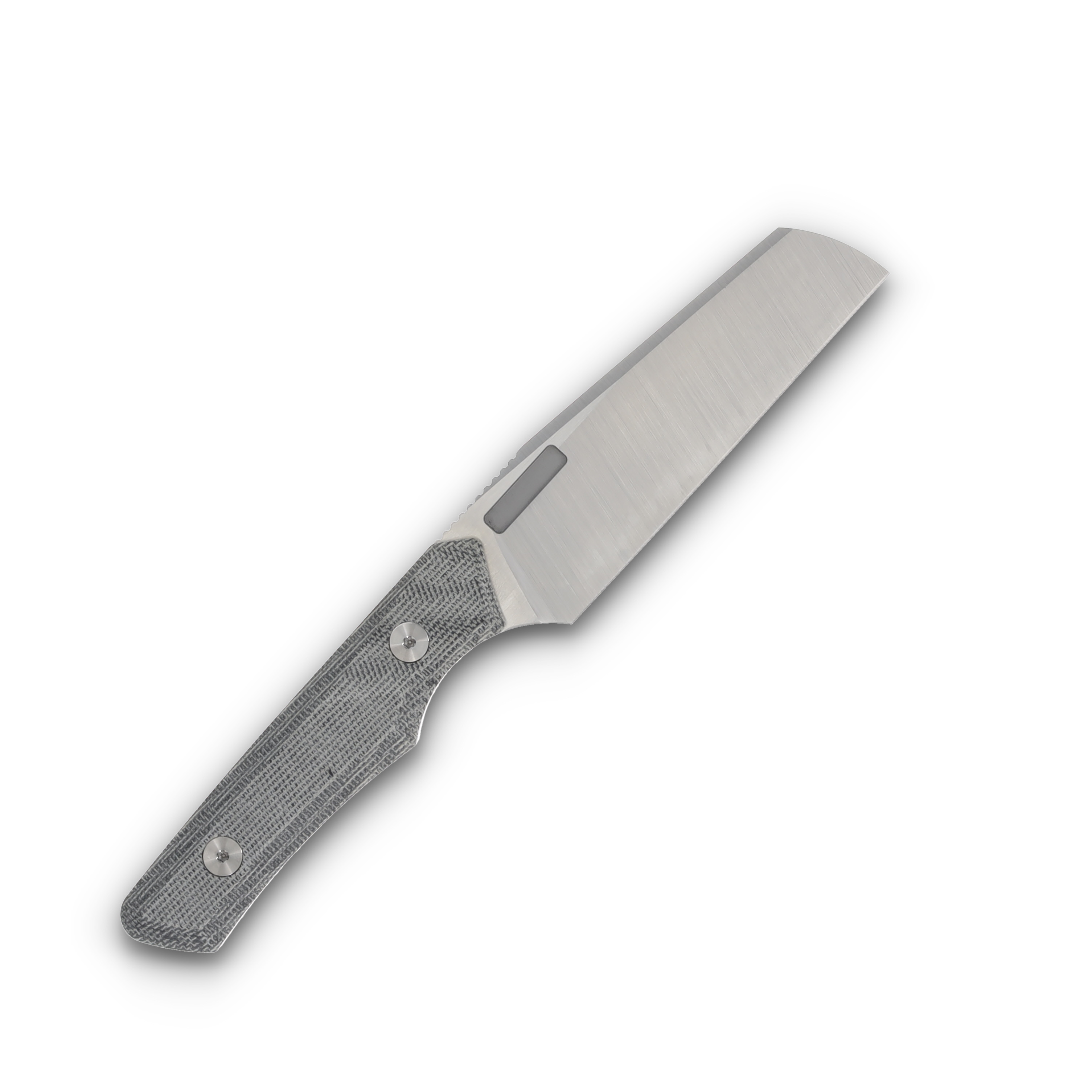 Vero Axon Fixed Blade Knife Satin/Black Micarta | Smoky Mountain