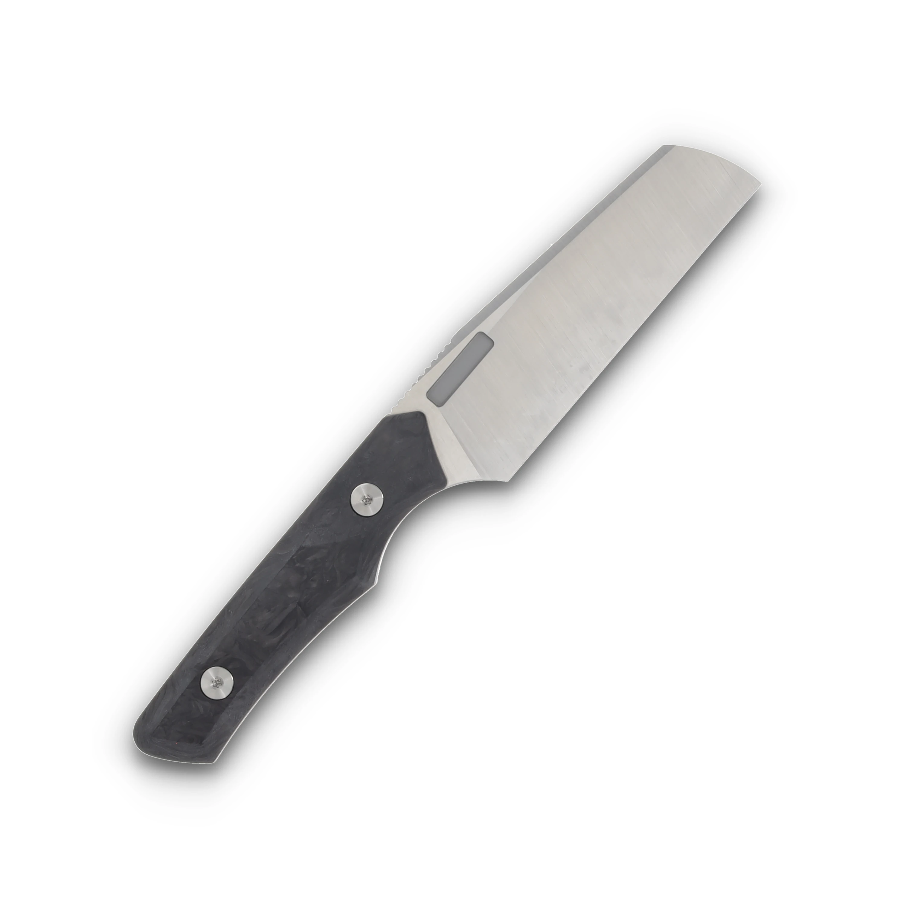 Vero Axon Fixed Blade Knife Belt Satin/Marbled Carbon Fiber FBK286F-1 View 3