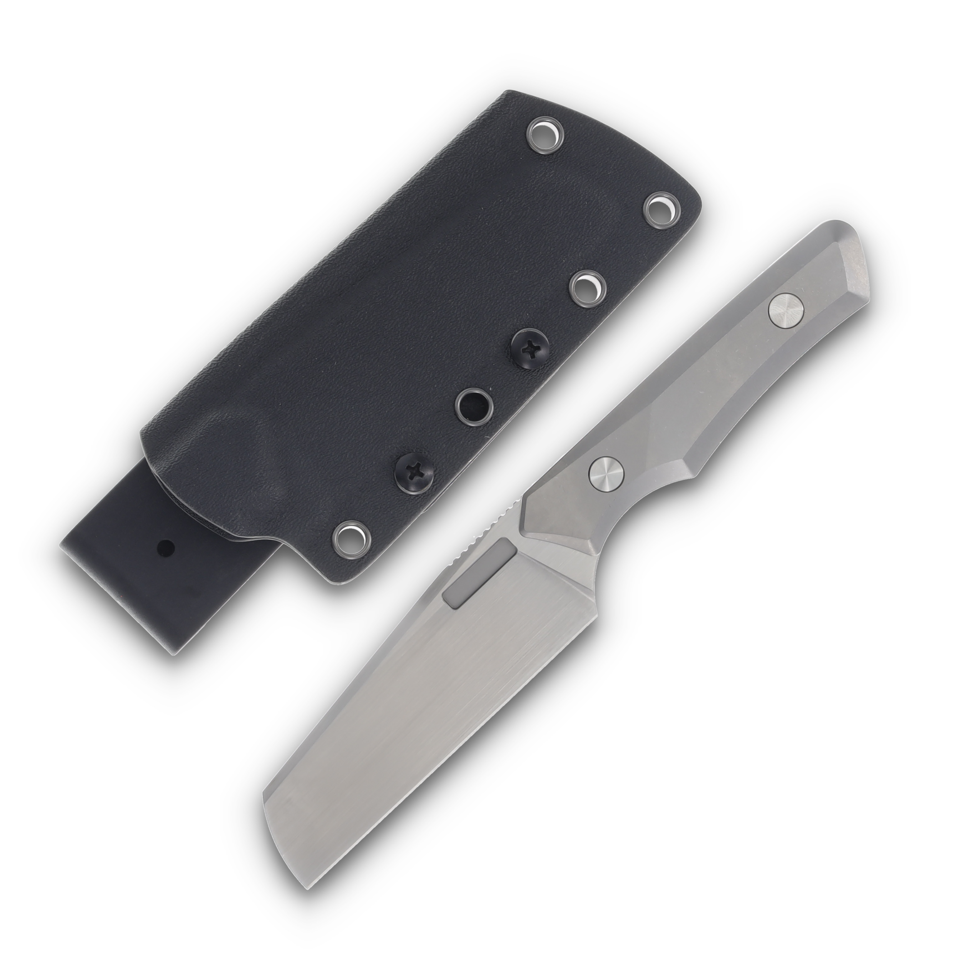 Vero Axon Fixed Blade Knife Hand Satin/Titanium FBK286H-2 View 1