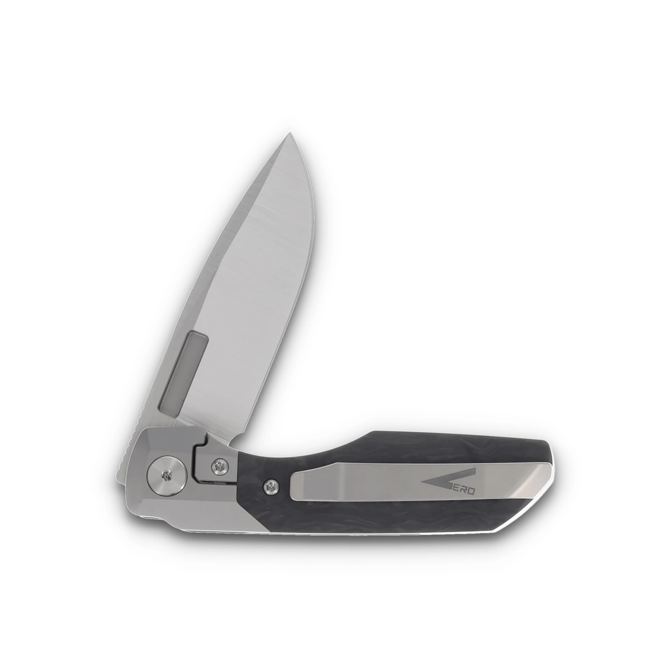 Vero Synapse Folding Knife Belt Satin/Marbled Carbon Fiber LLKB380E-1 View 4