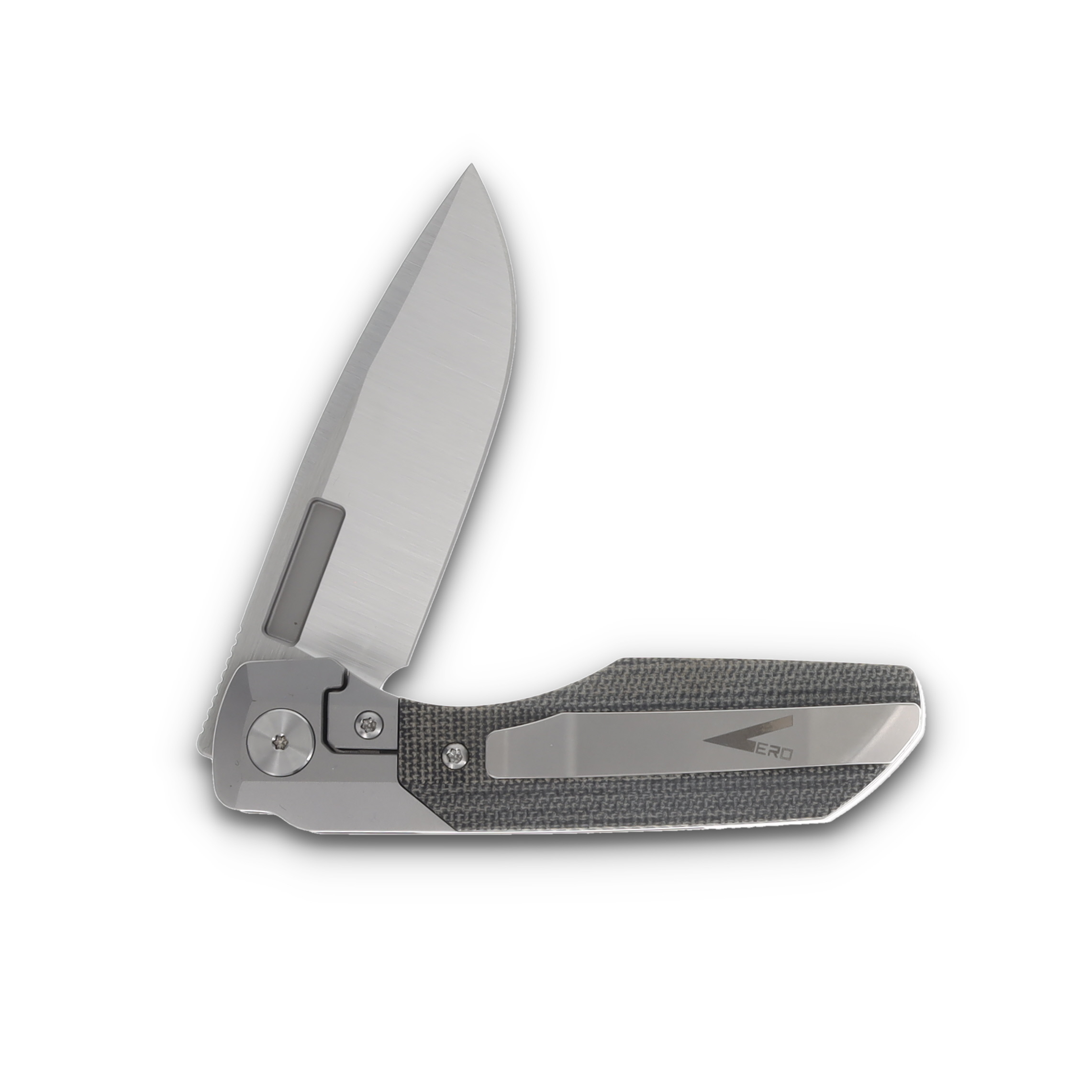 Vero Synapse Folding Knife Belt Satin/Black Micarta LLKB380B-1 View 4