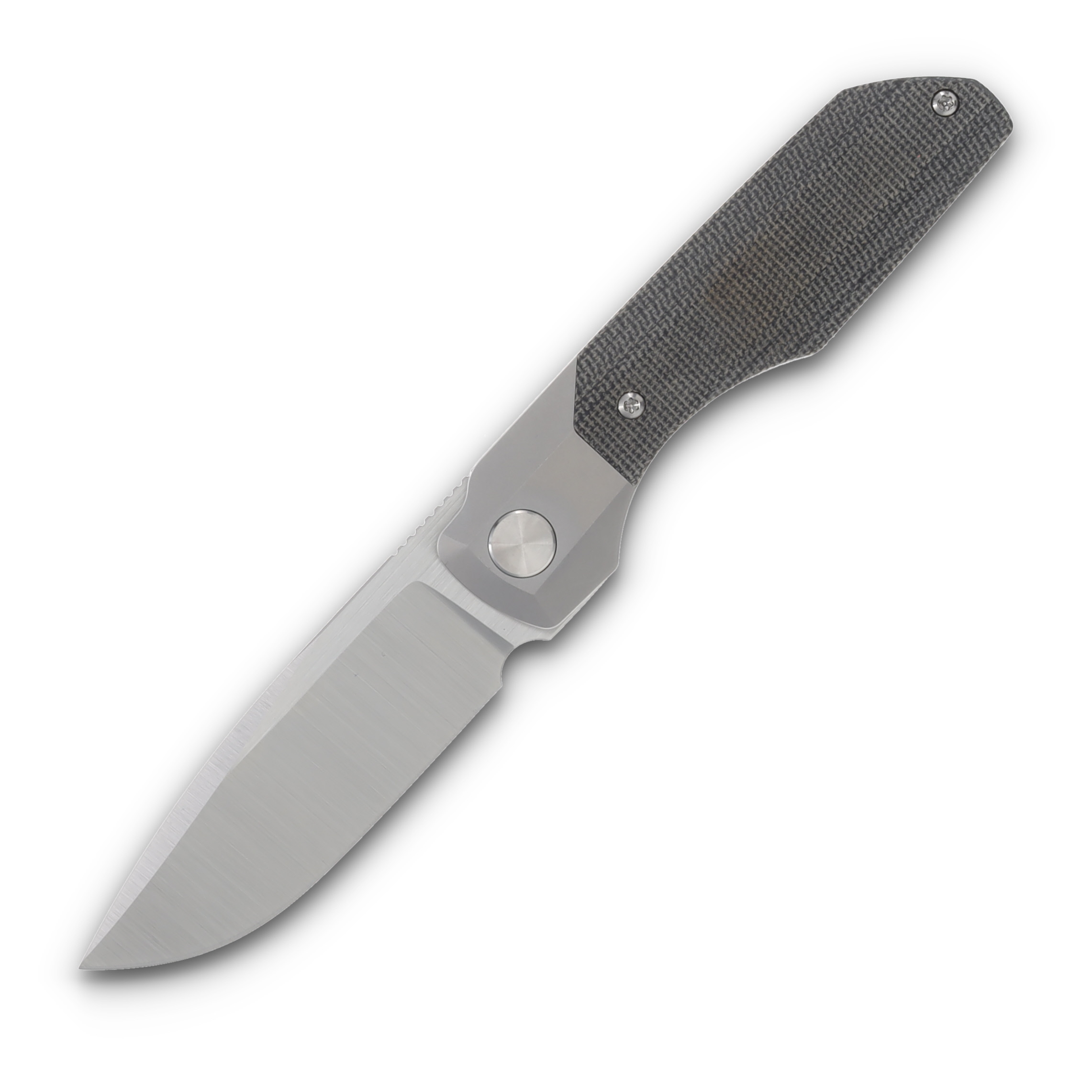 Vero Synapse Folding Knife Belt Satin/Black Micarta LLKB380B-1 View 1