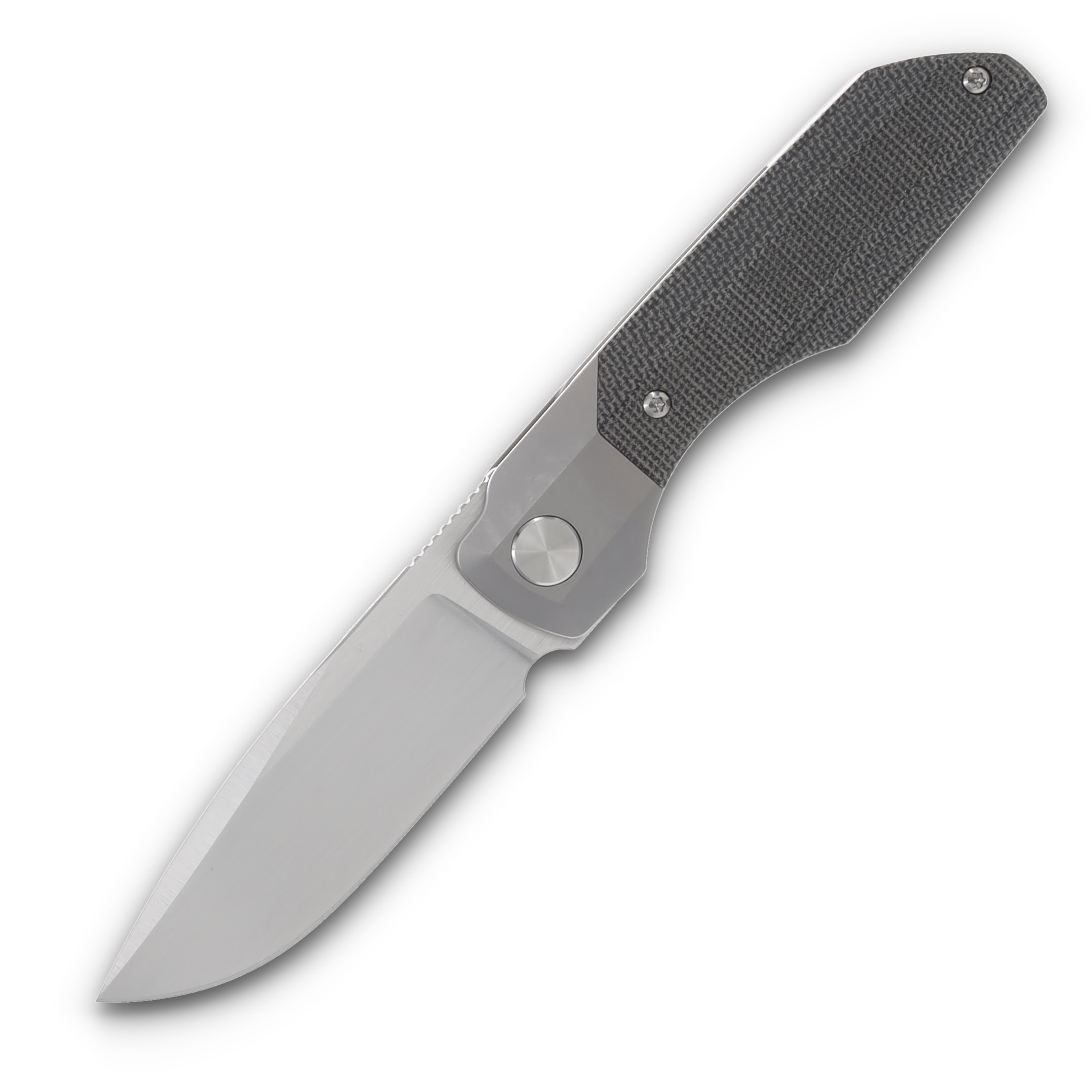Vero Synapse Folding Knife Hand Satin/Black Micarta LLKB380B-2 View 1
