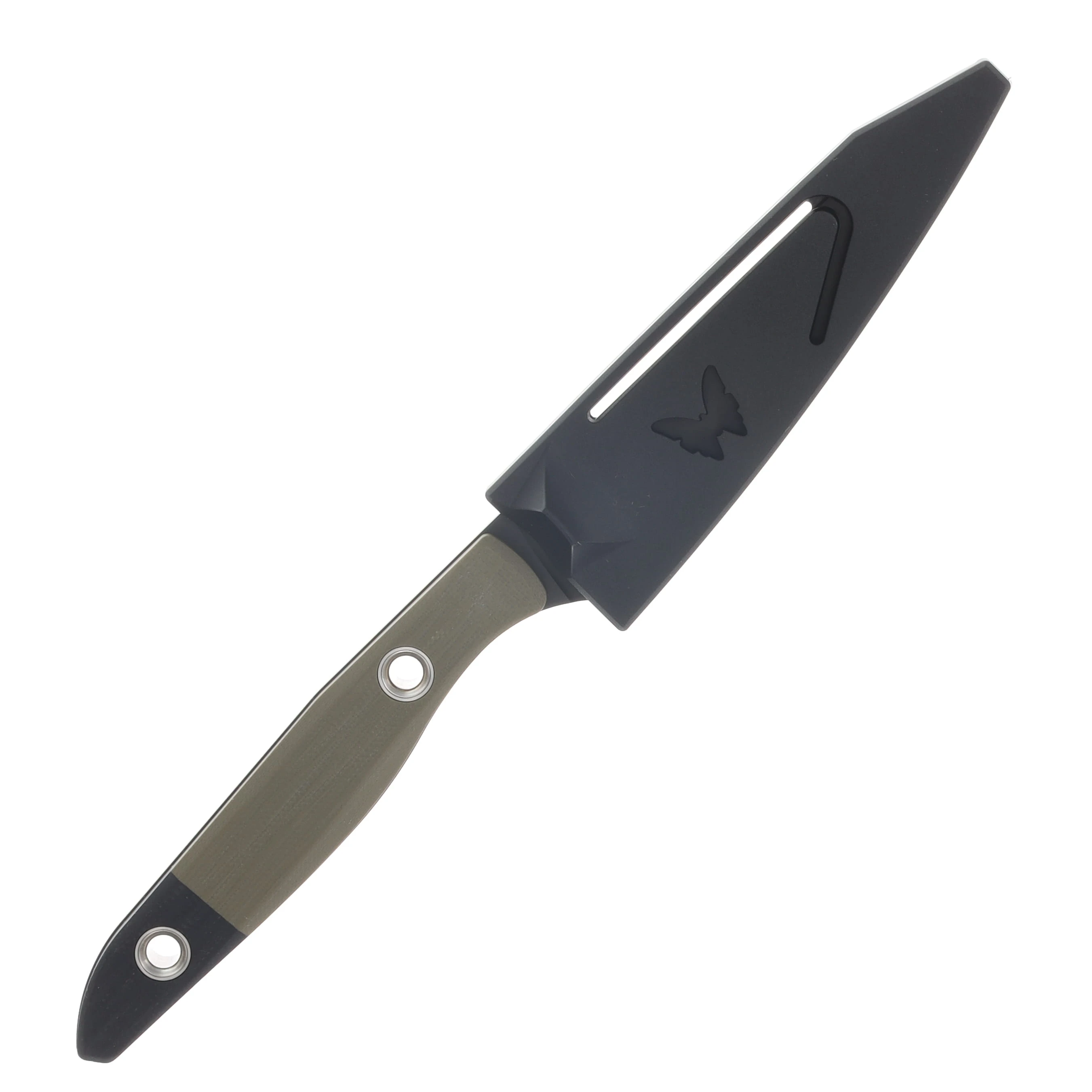 Benchmade True Paring Kitchen Knife OD Green G10 With Black G10 Bolster BM4045BK-01 View 3