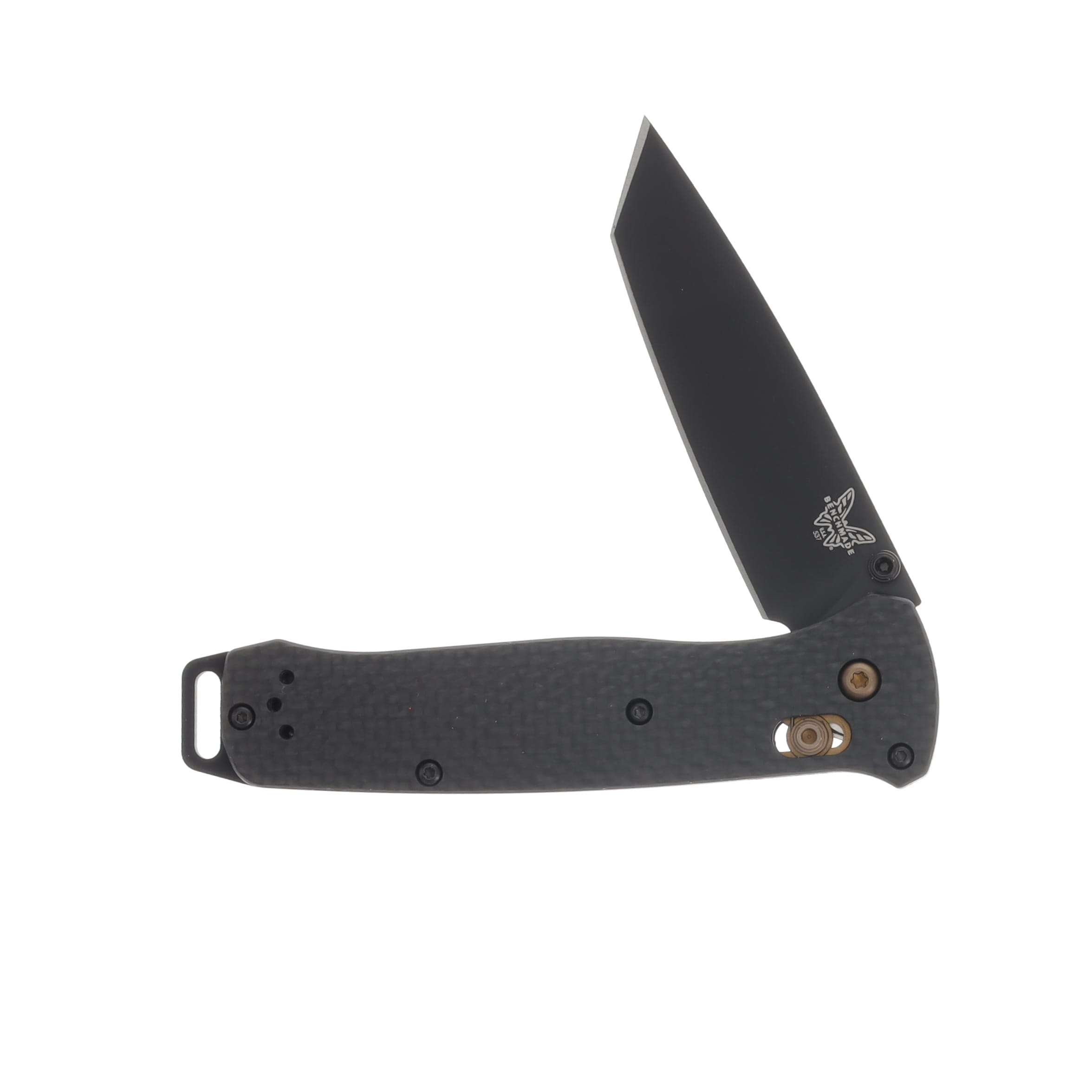 Benchmade Bailout Folding Knife 3.38in Plain Black Cerakote Tanto BM537BK-10 View 3