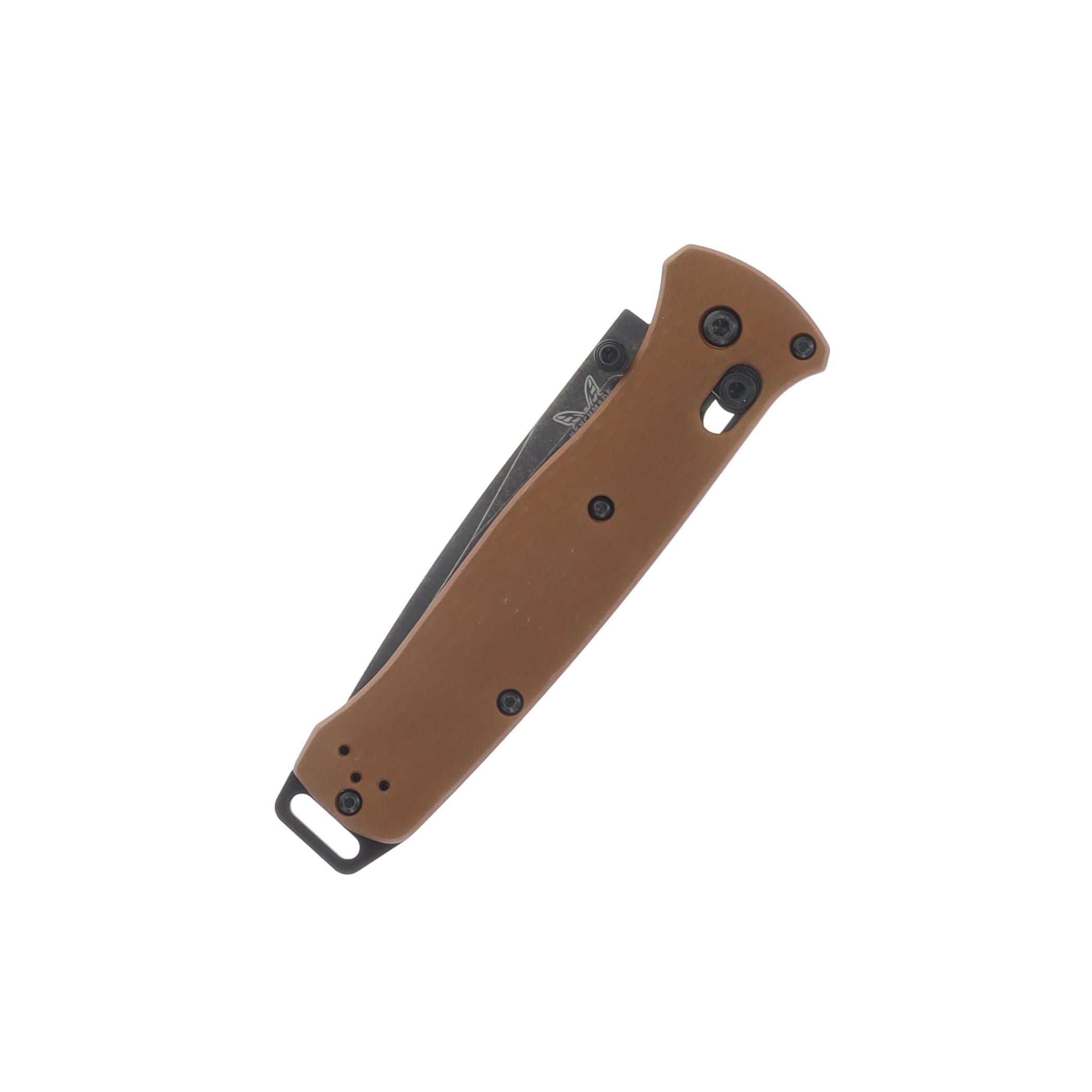 Benchmade Bailout Battlewash Magnacut Partially Serrated Tanto with Burnt Copper Aluminum BM537SBK-07 View 5