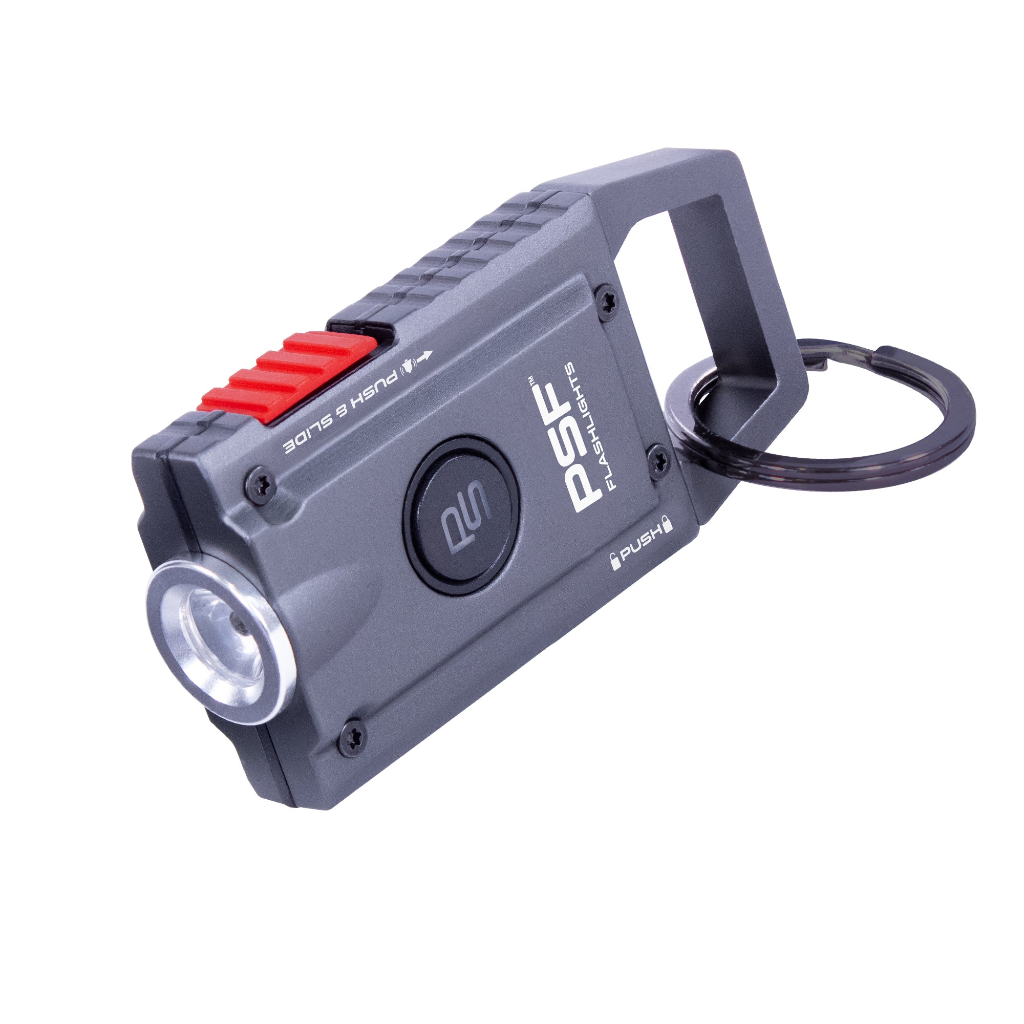 Police Security Keychain Light with Alarm 500 Lumens 97853 View 1