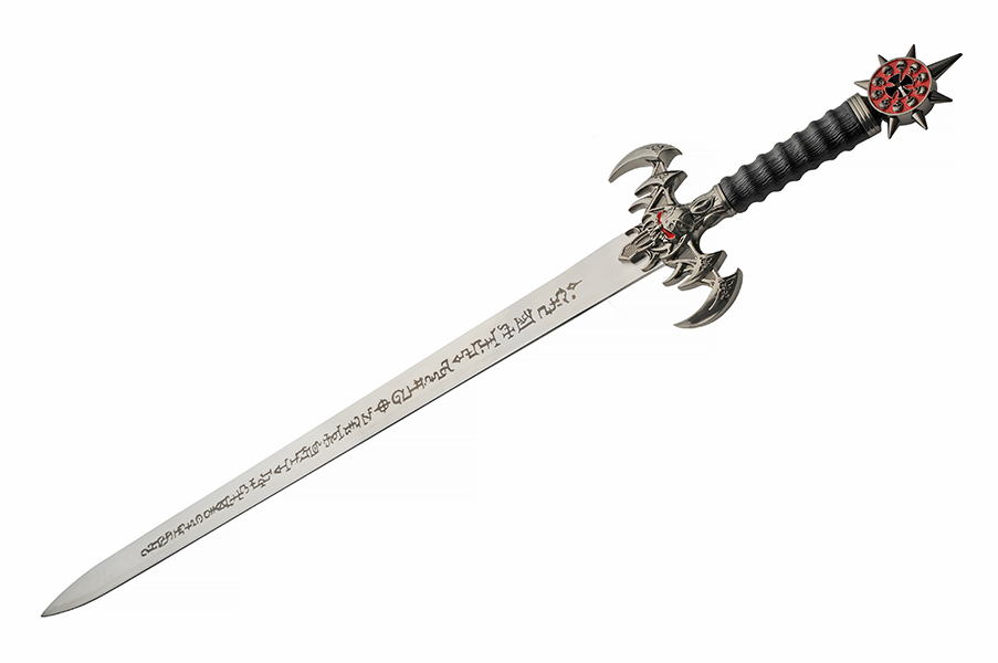 43 Inch Doom Flayer Sword With Plaque 927044 View 1