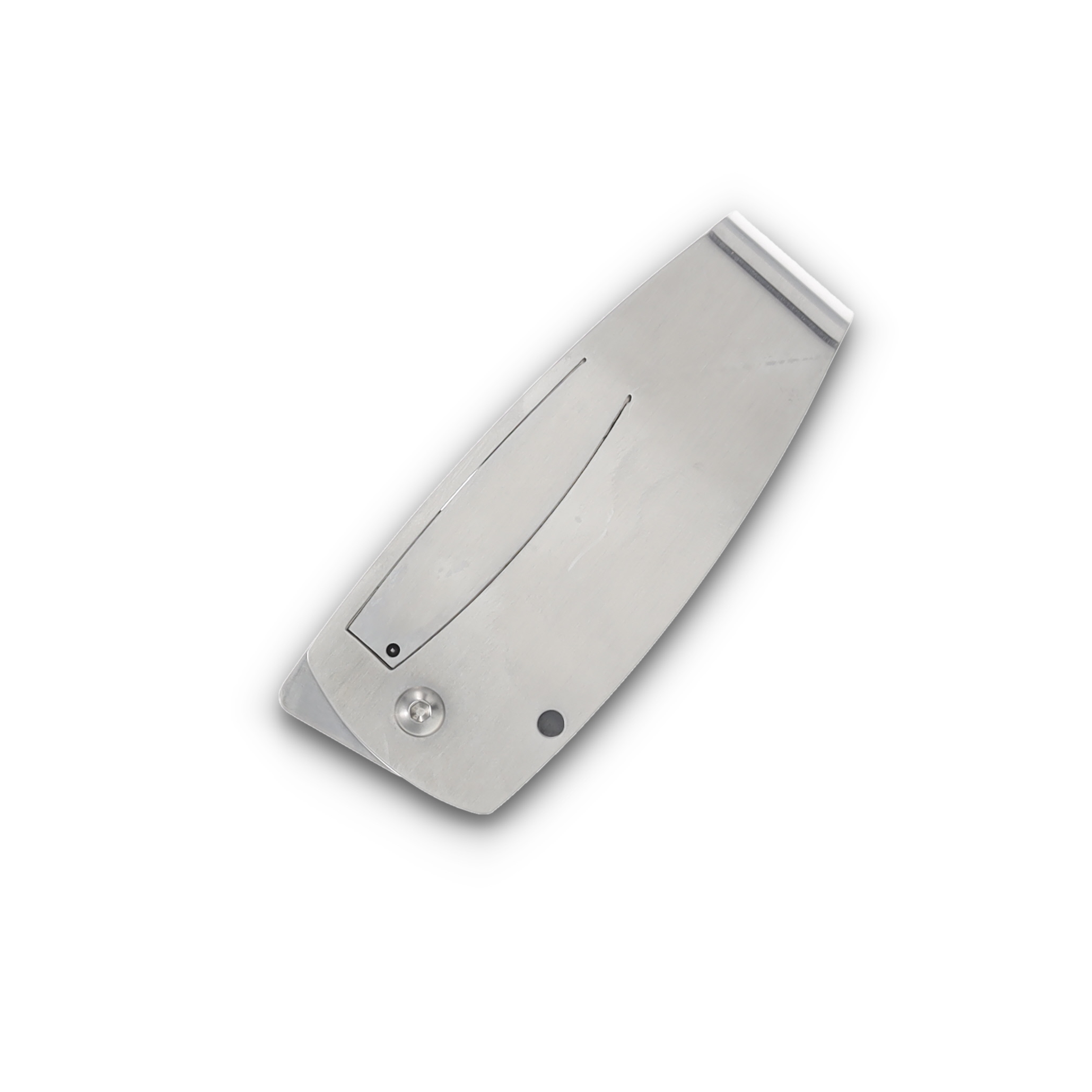 Mcusta MC-8 Kamon Aoi Money Clip Folding Knife 1.8in Satin Spear Point MC-81 View 5