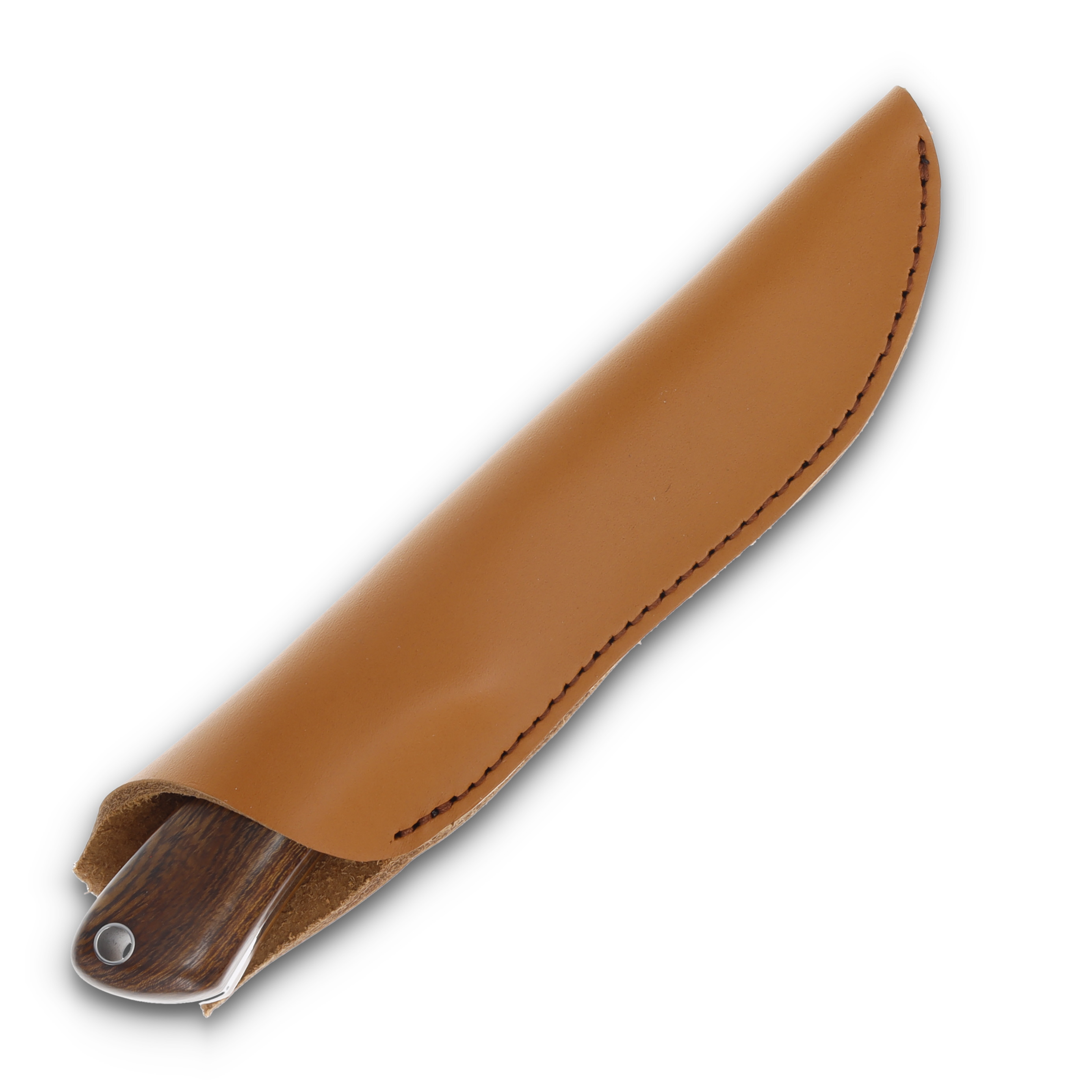 Mcusta MC-23 Mike Irie Sports Damascus Fixed Blade Knife Ironwood MC-232DI View 7