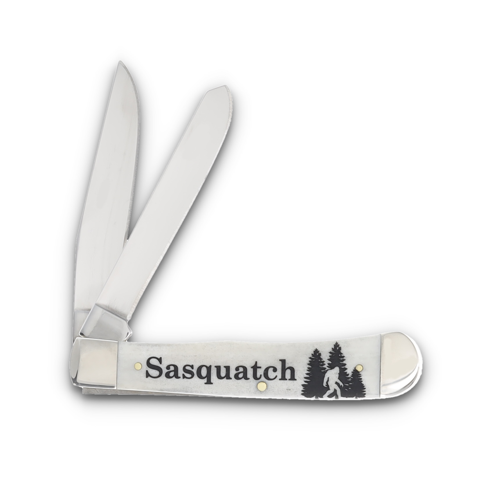 Case Natural Bone Trapper/ Sasquatch/ Bullet Shield CA06740SQH View 2