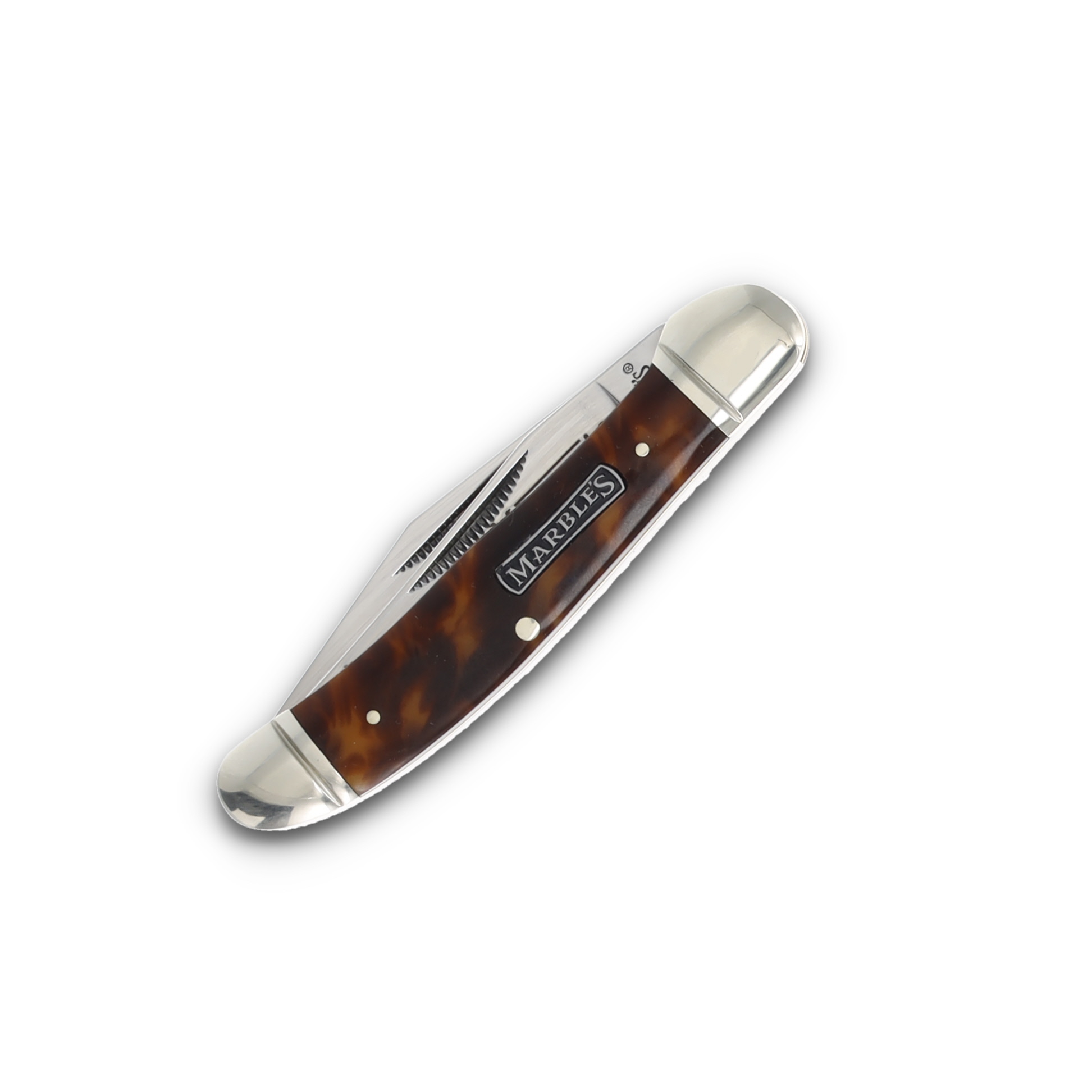 Marbles Knives Copperhead Folding Knife Imitation Tortoiseshell MR610 View 5