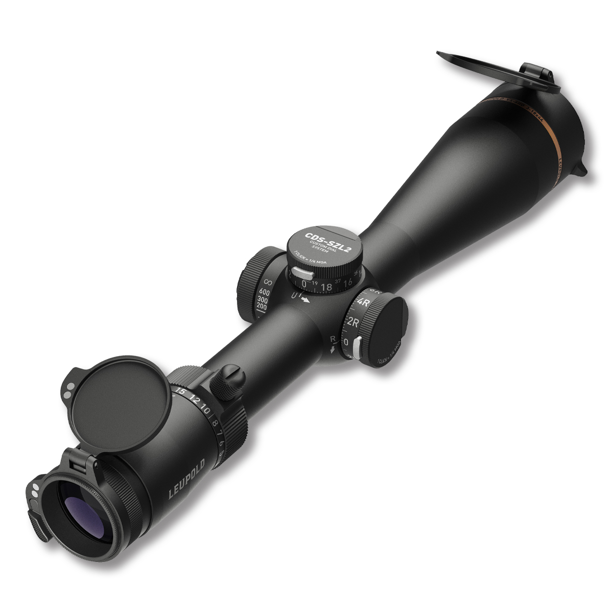 Leupold VX-6HD Gen 2  3-18x44 (30mm) CDS-SZL2 Side Focus Illum. FireDot Boone & Crockett LU184425 View 2