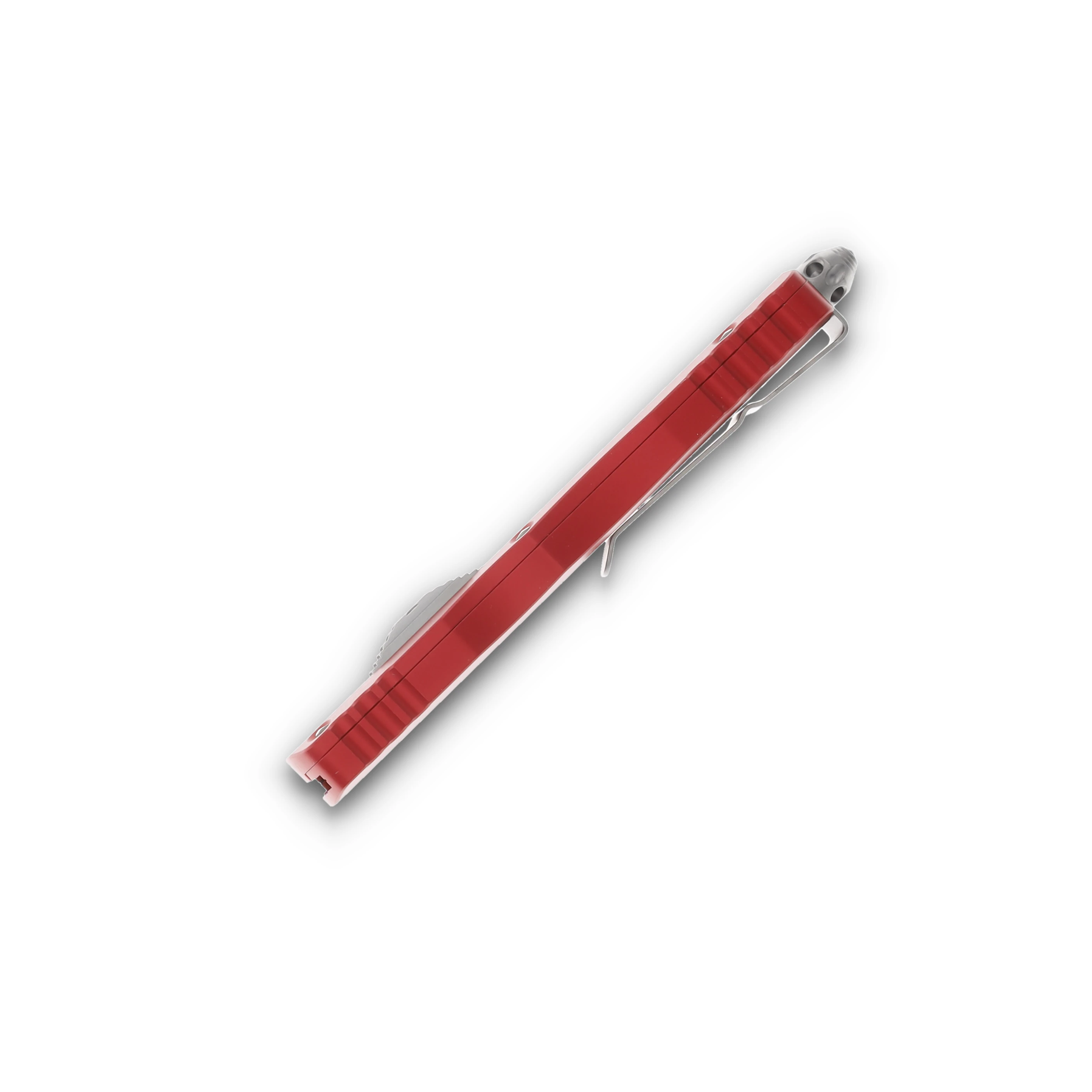 Microtech Knives Dirac Delta DE OTF Auto Red 3.75in SW Part Serr Dagger AUMT22711RD View 5