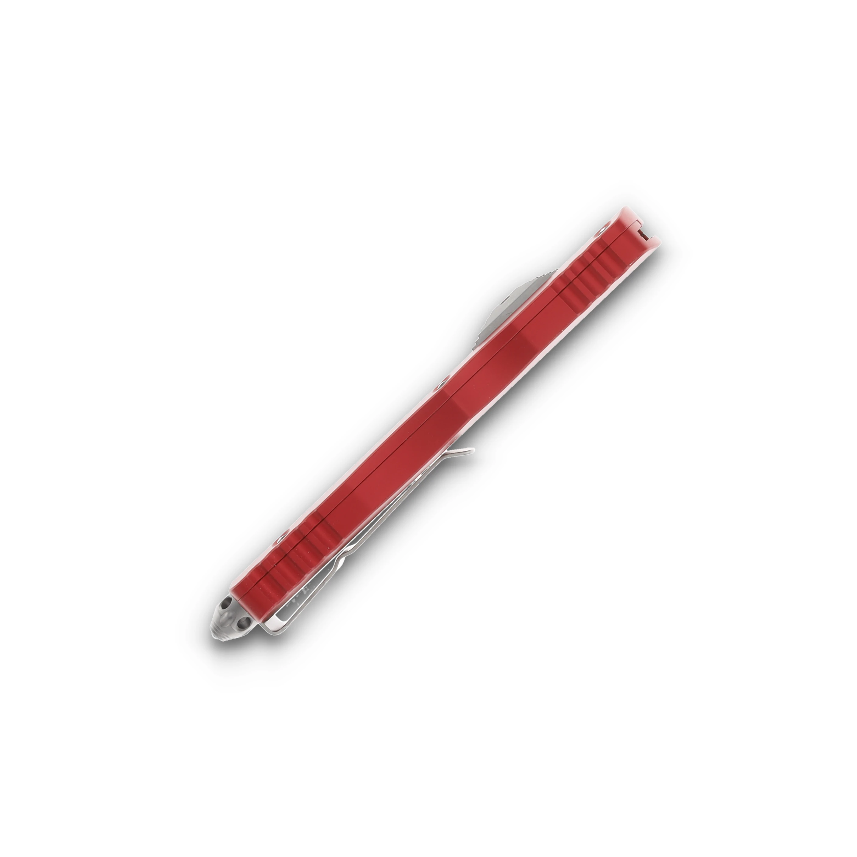 Microtech Knives Dirac Delta DE OTF Auto Red 3.75in SW Part Serr Dagger AUMT22711RD View 6