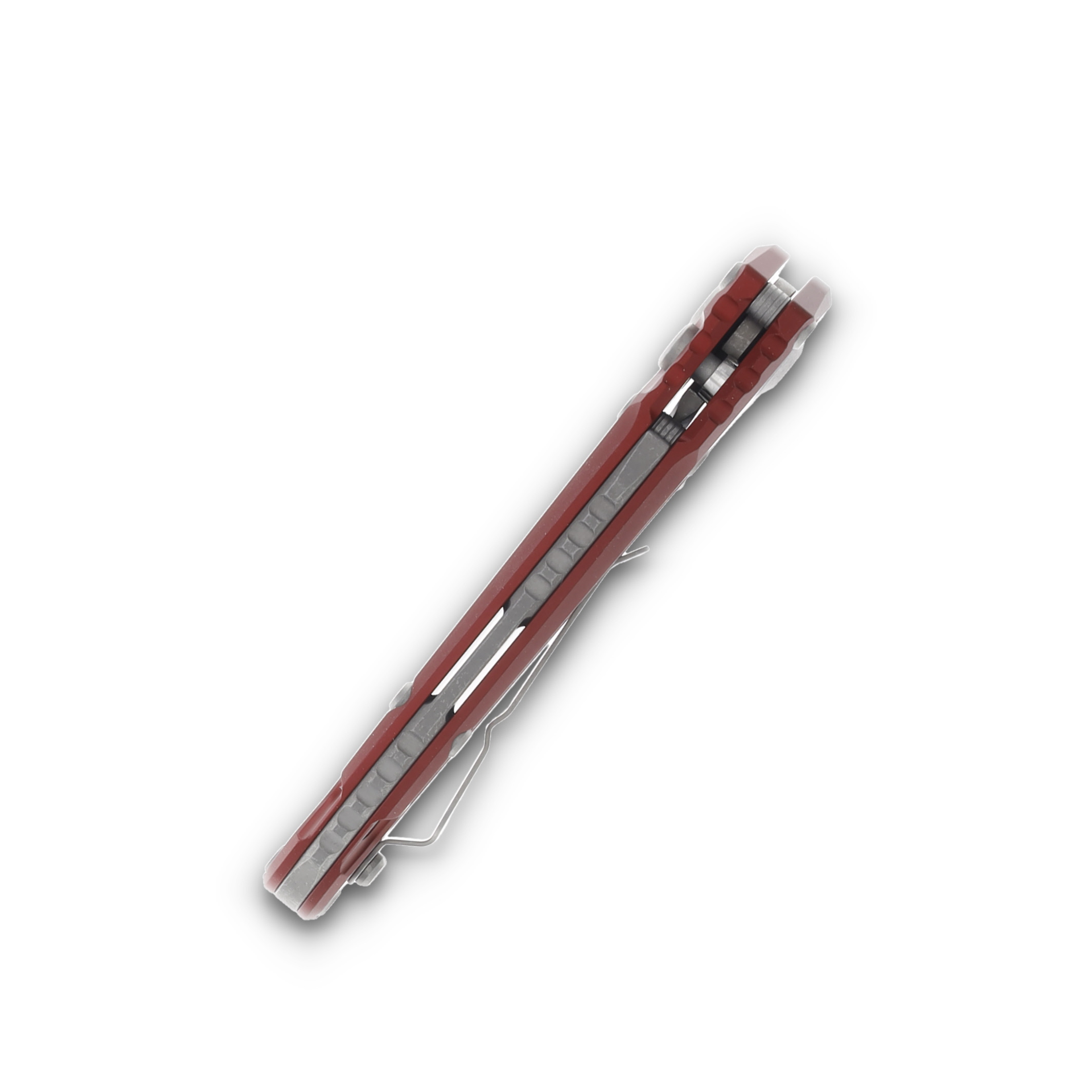 Microtech Knives LUDT Gen III AUTO Merlot 3.5in Apoc Tanto Part Serr AUMT113611APMR View 6