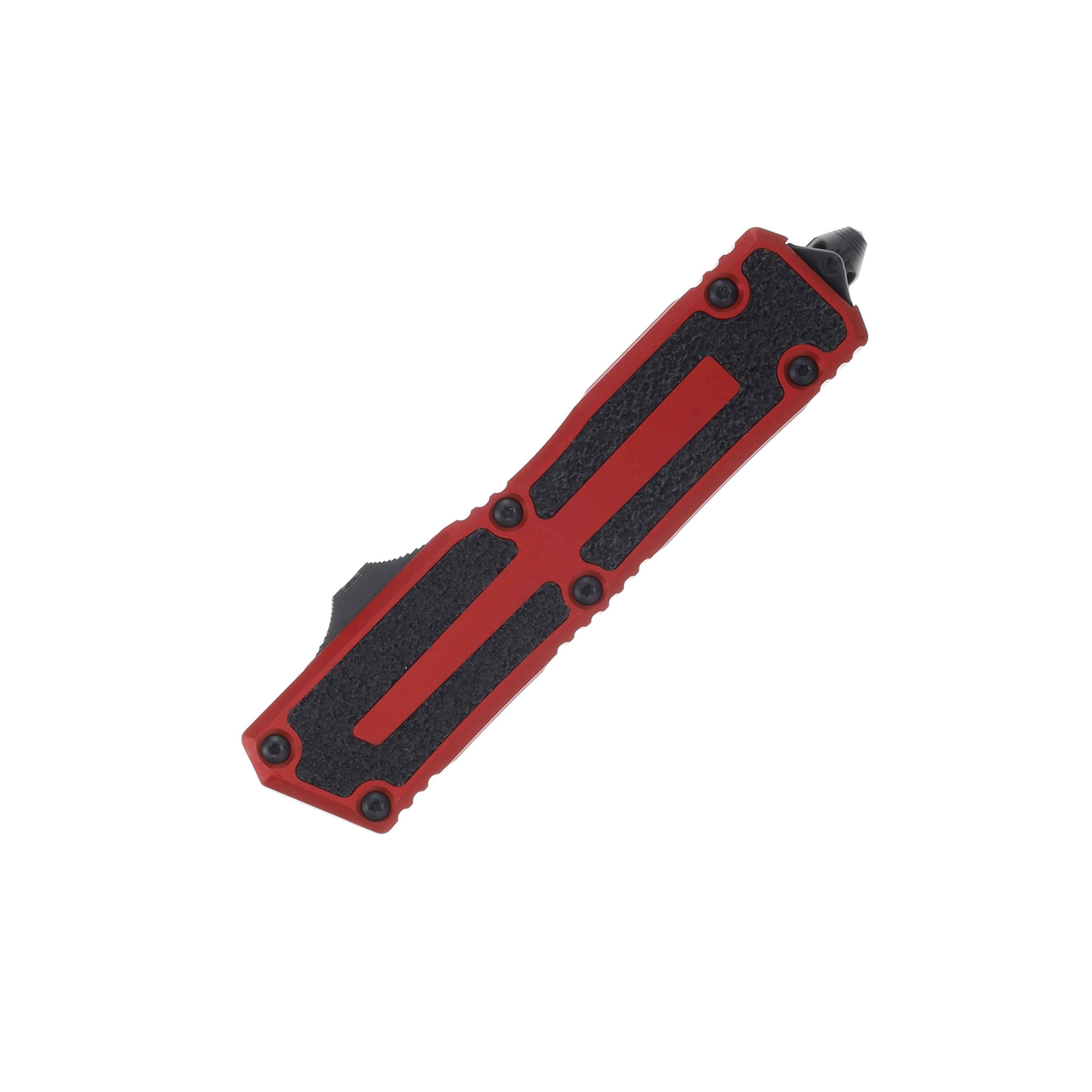 Microtech Scarab II D/E-S Gen III Auto OTF Red Knife Black 3.9in Drop Point AUMT11801RD View 4
