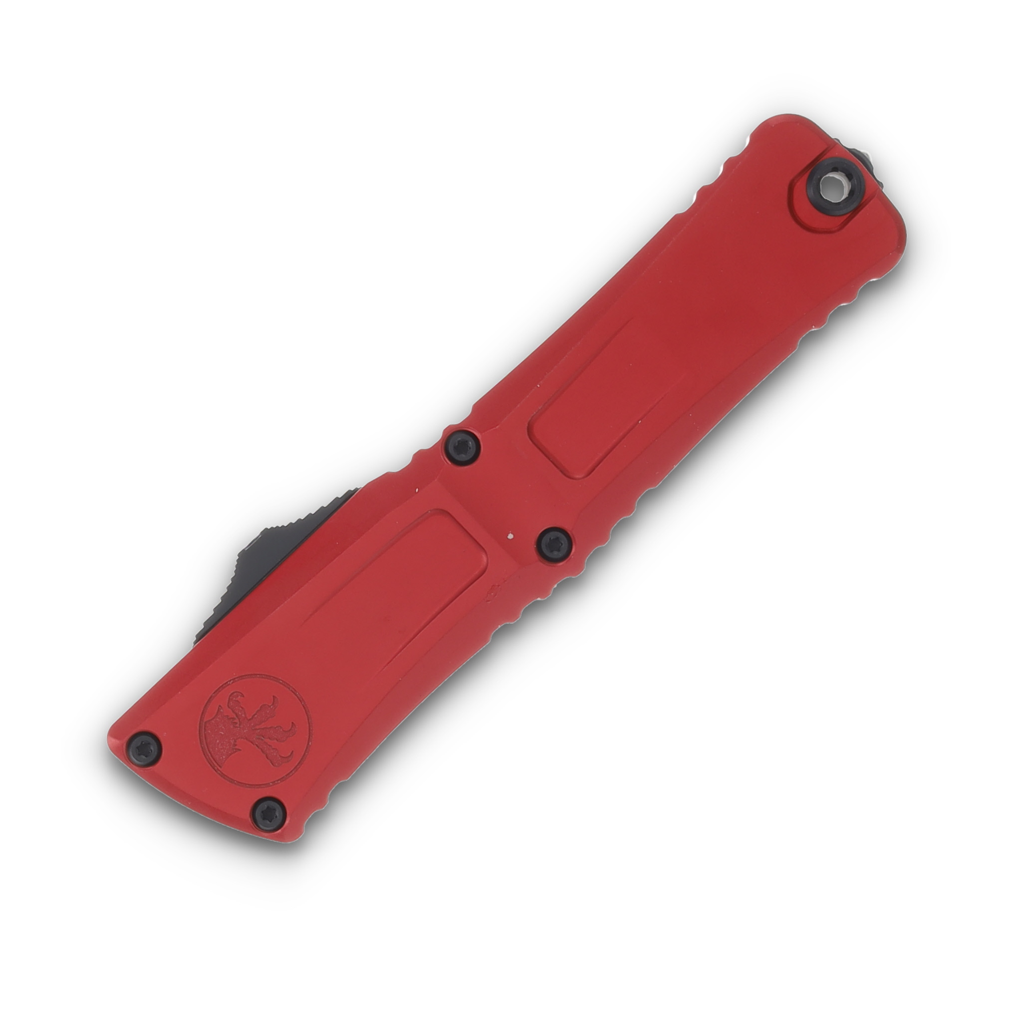 Microtech Combat Troodon Gen III OTF Red 4.0in Black Tanto Blade AUMT11441RD View 3