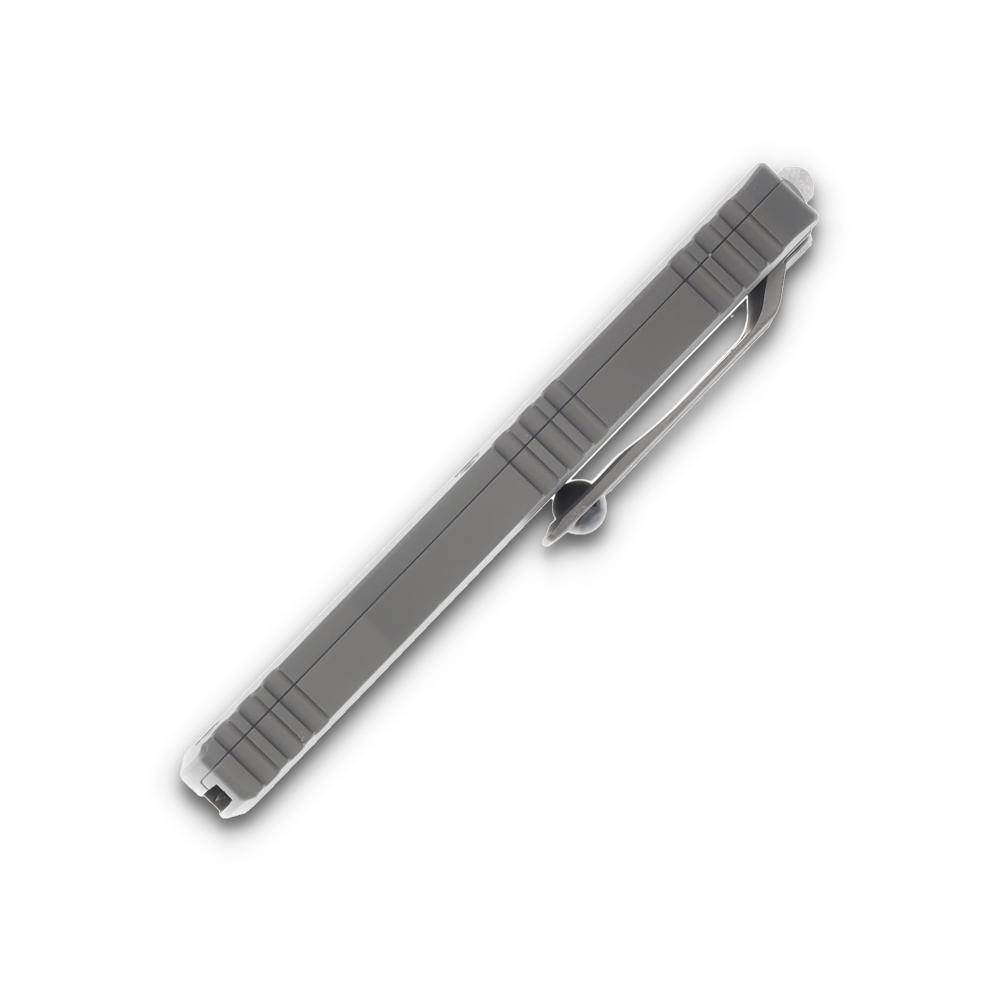 Microtech Ultratech GEN III ZBP OTF Natural 3.55in Part Serr Apoc Drop Point AUMT112111APNC View 5