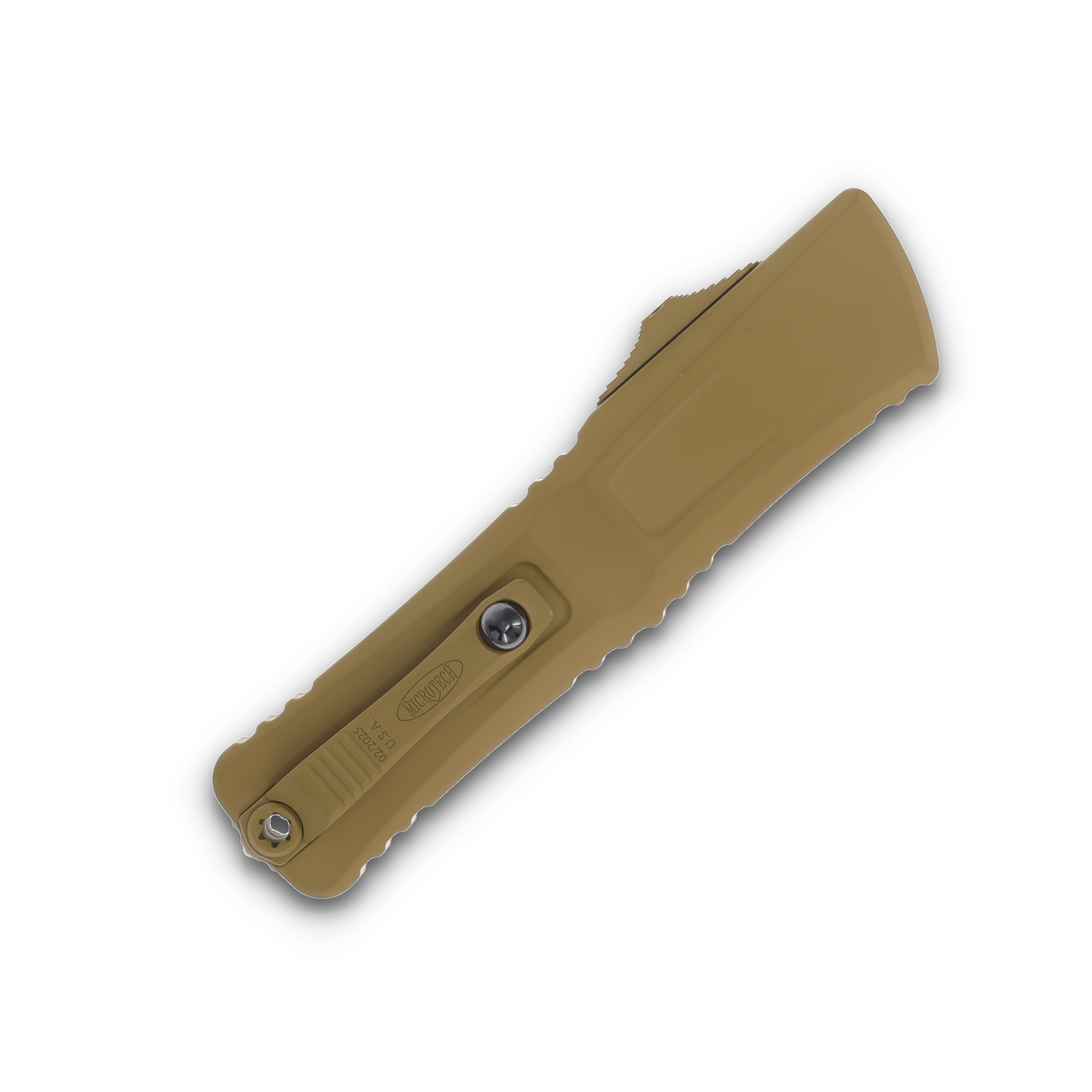 Microtech Combat Troodon Gen III D/E Standard Cerakote RAL-8000 AUMT11421CRA View 4