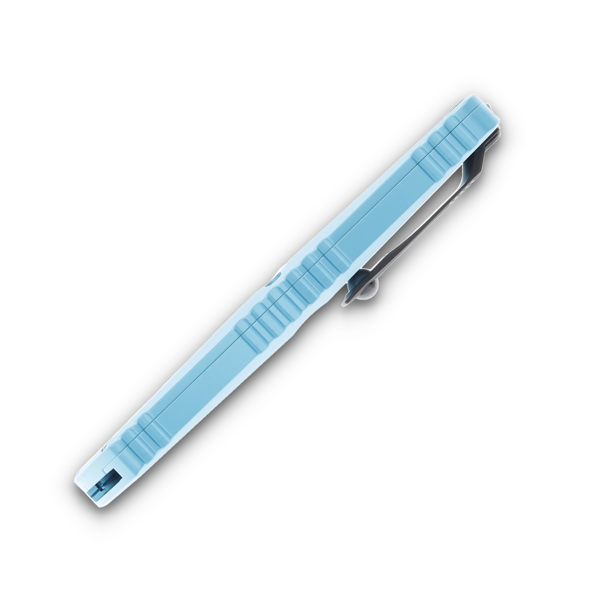 Microtech Combat Troodon Gen III Interceptor Black Part Serr Turquoise Signature Series AUMT12172TQS View 6