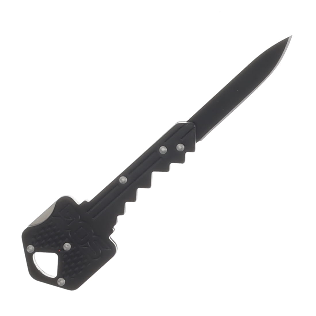 SOG Key Knife Black 1.5in Straight Edge Drop Point Blade SOG-KEY-101 View 2