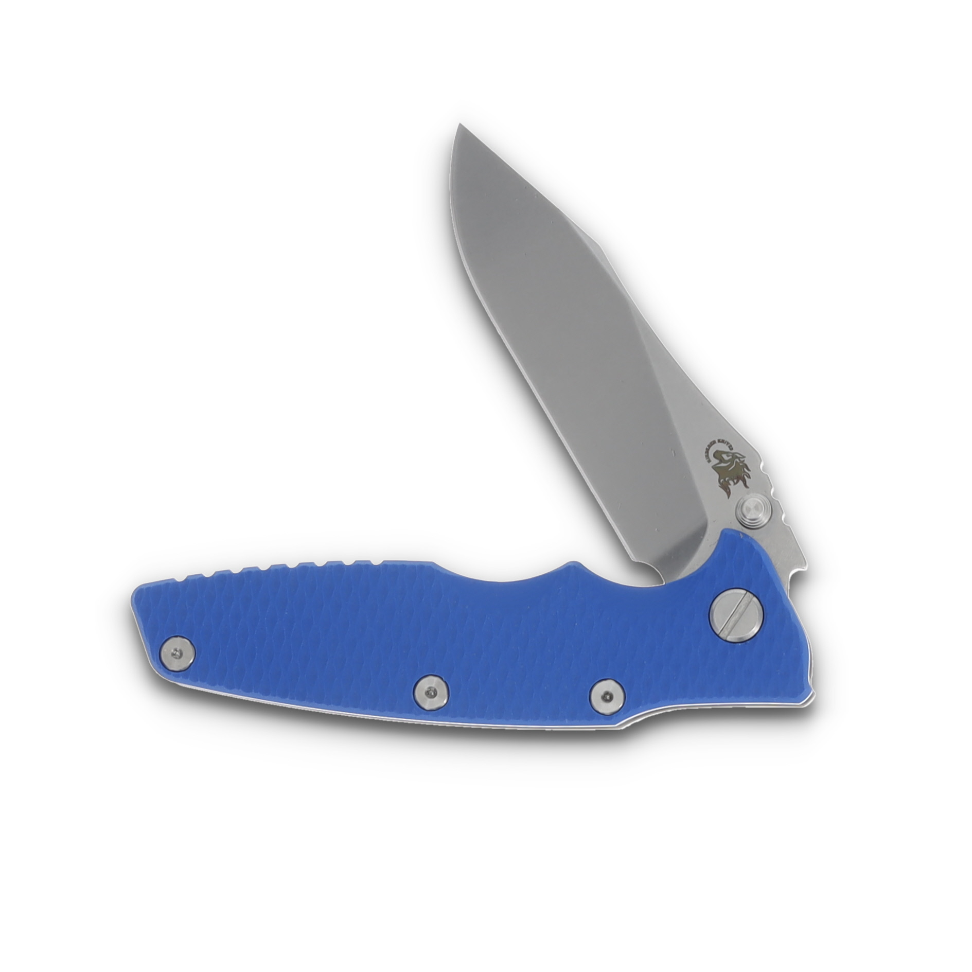 Hinderer 3.5 Eklipse Blue 3.5 Inch Plain Stonewash Slicer KEK35SLHOTWSWBL View 3