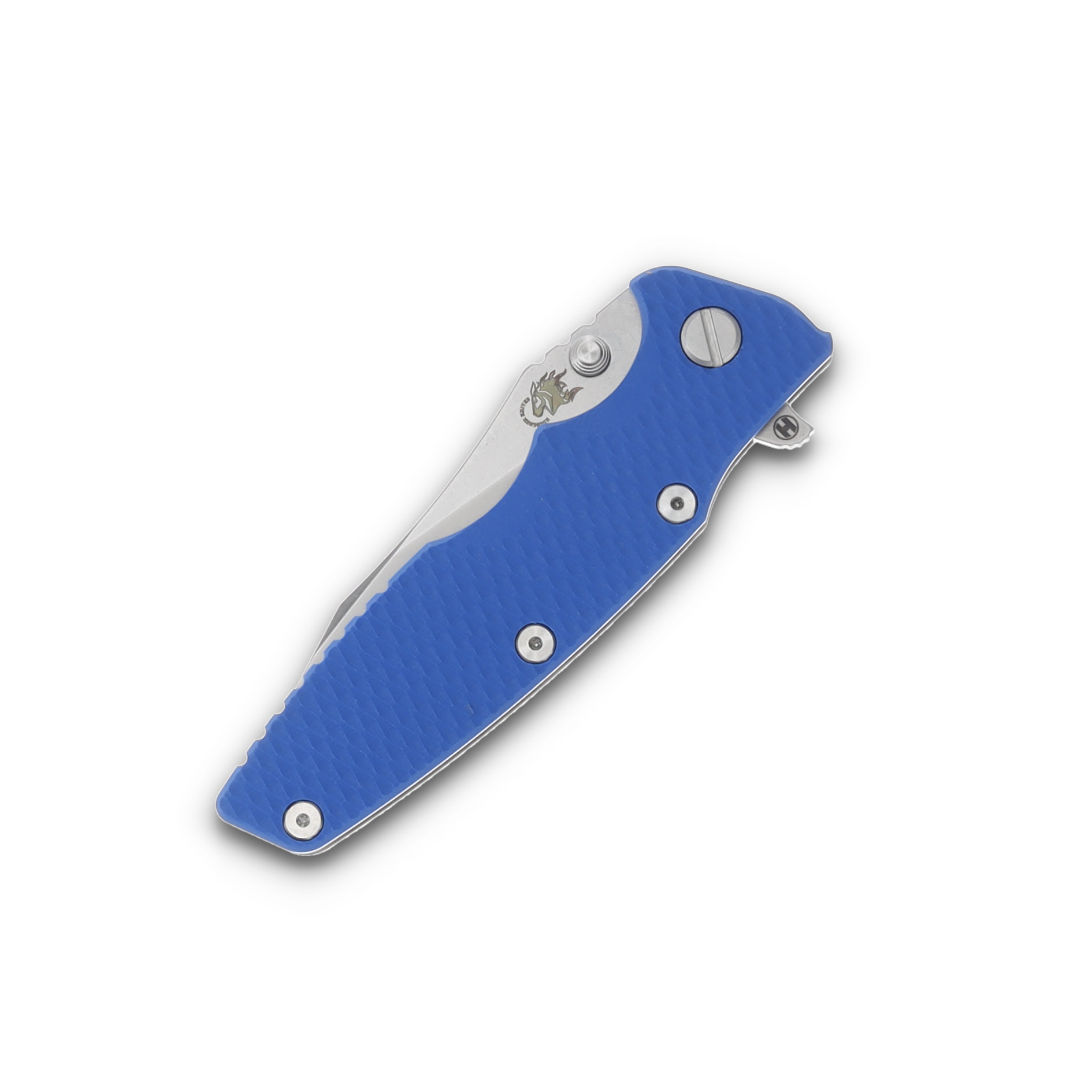 Hinderer 3.5 Eklipse Blue 3.5 Inch Plain Stonewash Slicer KEK35SLHOTWSWBL View 5