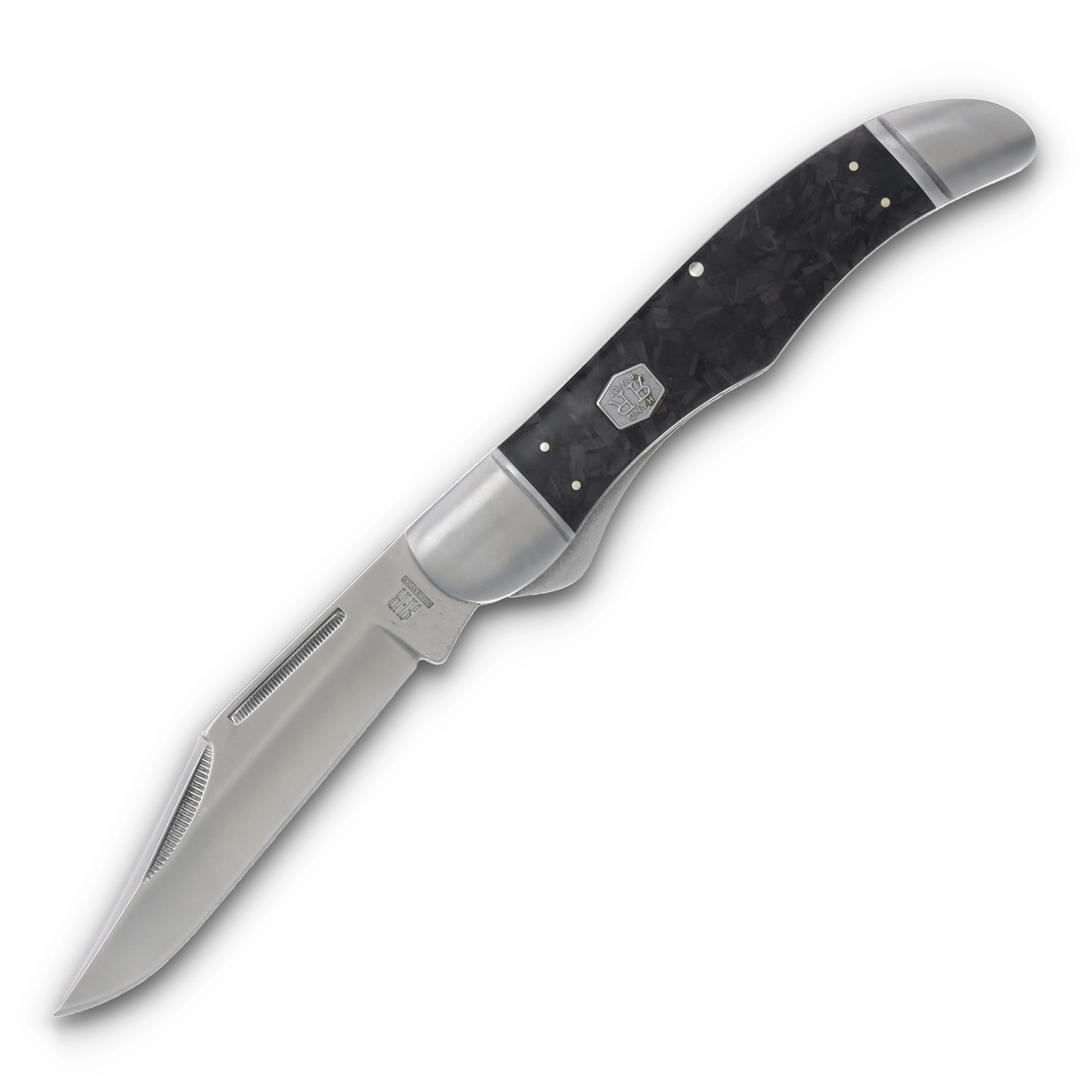 Rough Ryder Midnight Ice Folding Hunter Pocketknife RR1999 View 1