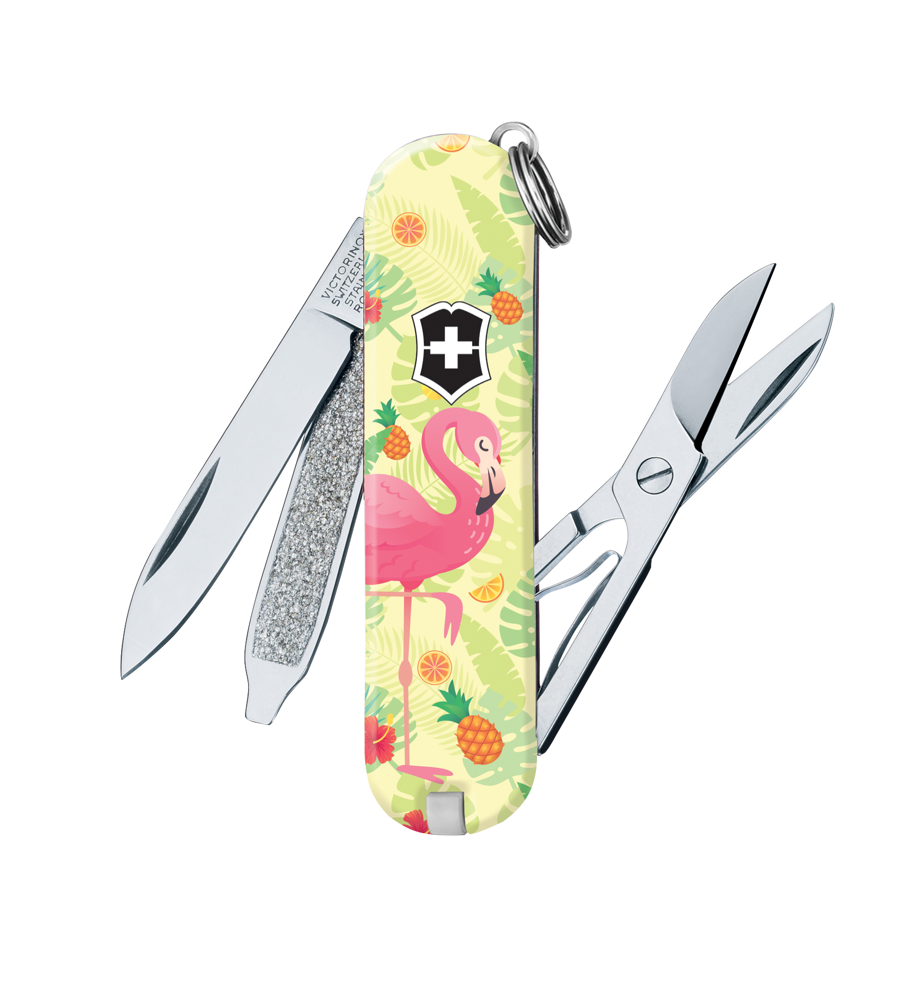 Victorinox SMKW Exclusive Classic SD Swiss Army Knife Flamingo