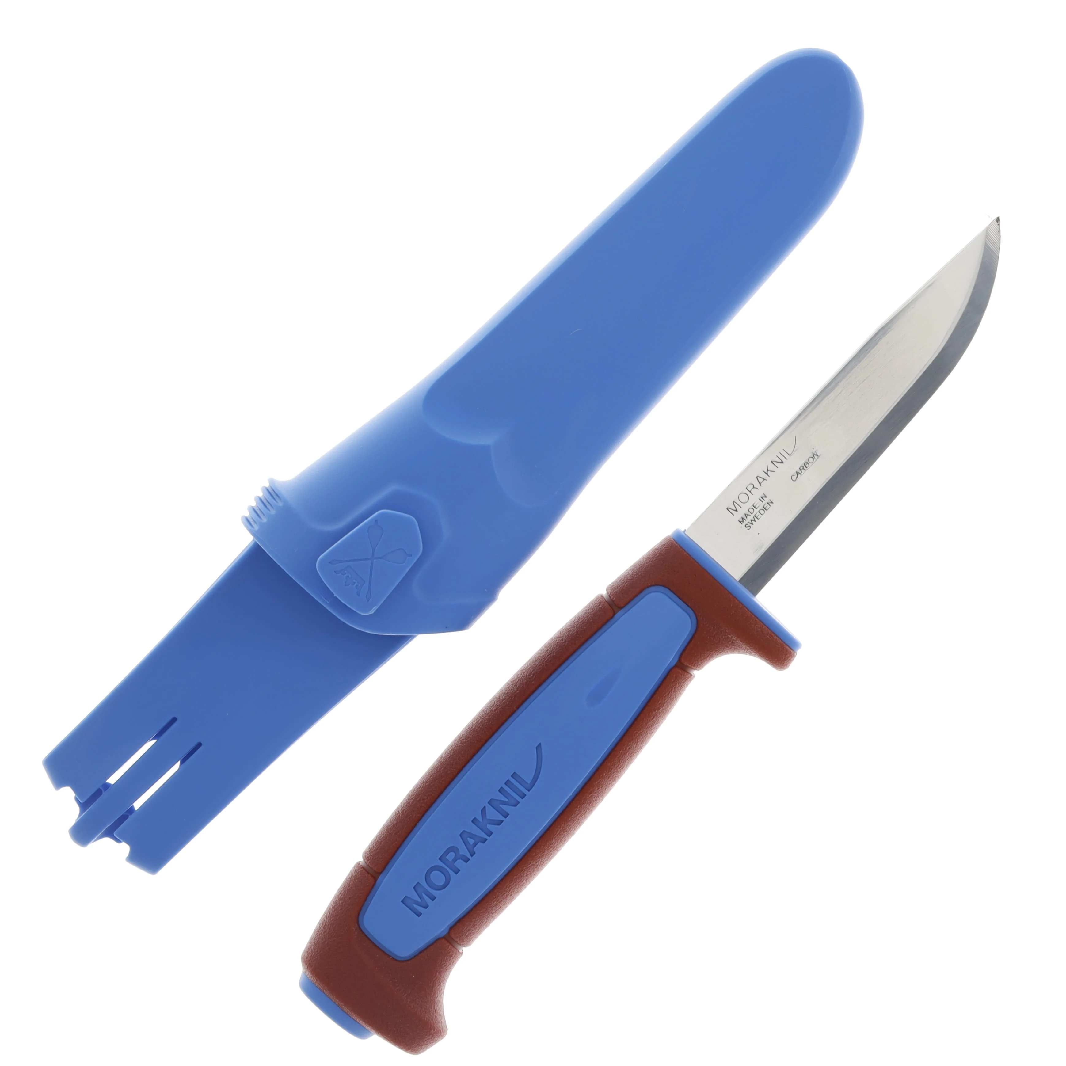 Morakniv Basic 511 Siljan Blue/Dala Red Fixed Blade Knife 3.58in Drop Point M-14501 View 1