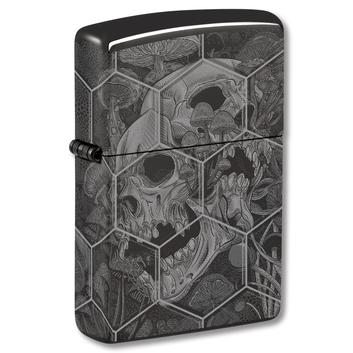 Zippo Trippy Faceted Skull Design ZP46425 View 1