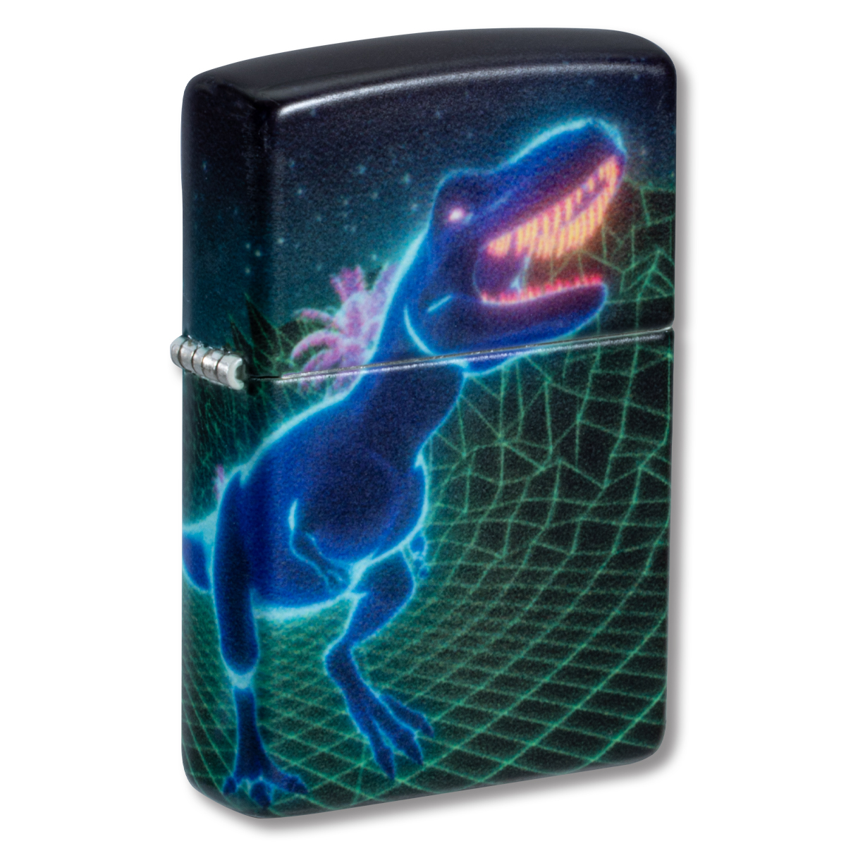 Zippo Cyber T-Rex 540 Color Glow In The Dark ZP46701 - Smoky