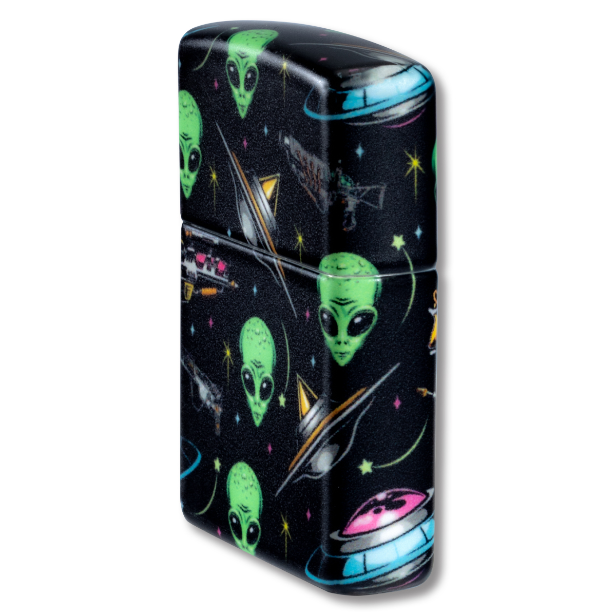 Zippo Lighter 540 Aliens Design Matte Finish ZP46561 View 4